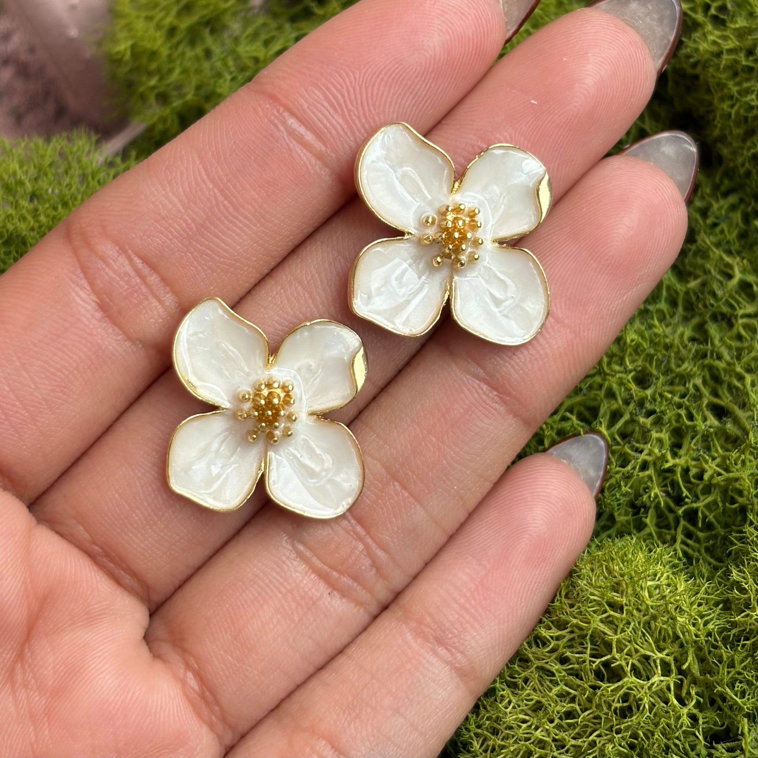Flower Color Earrings