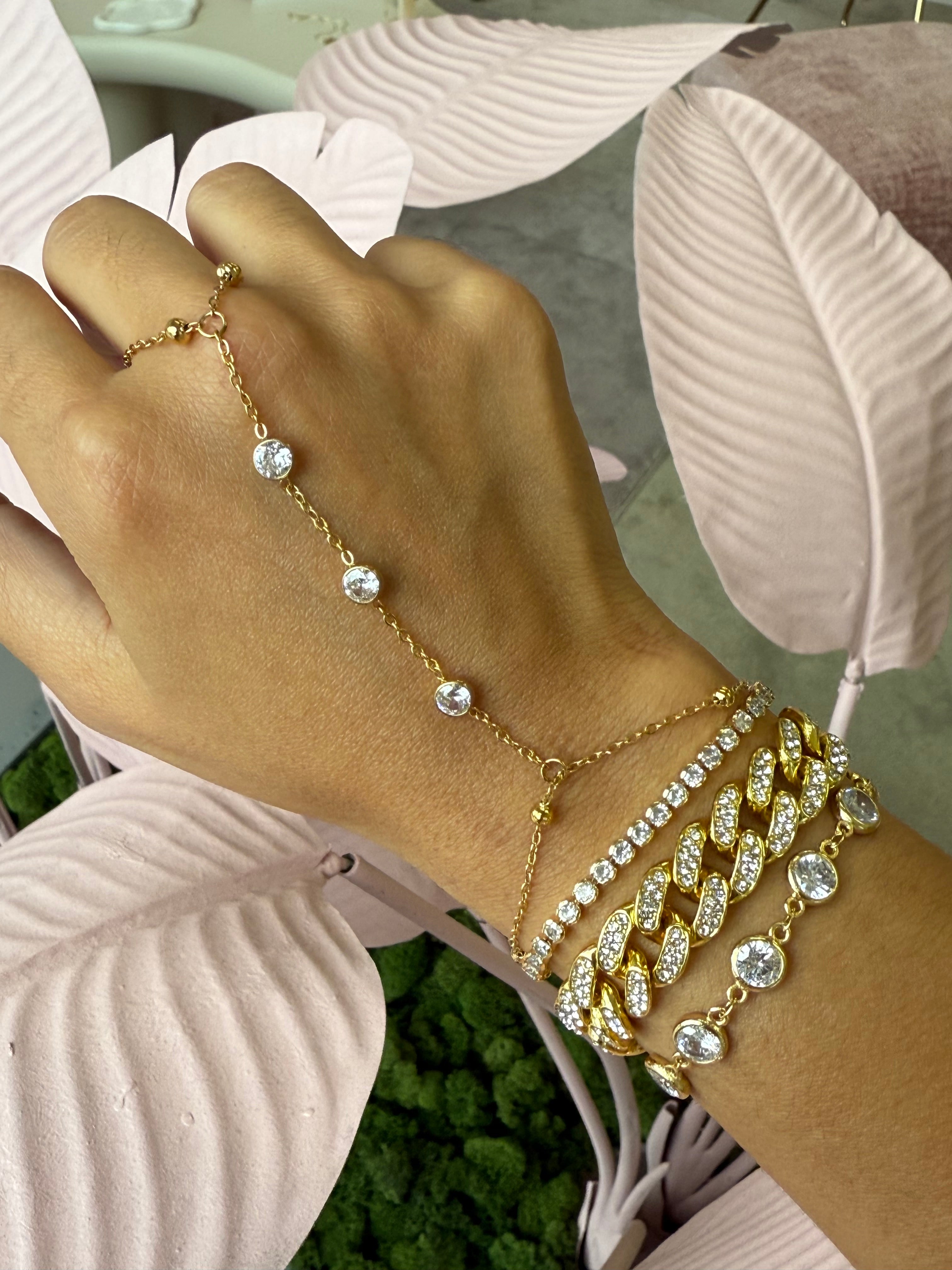 Hand Chain Bracelet Collection