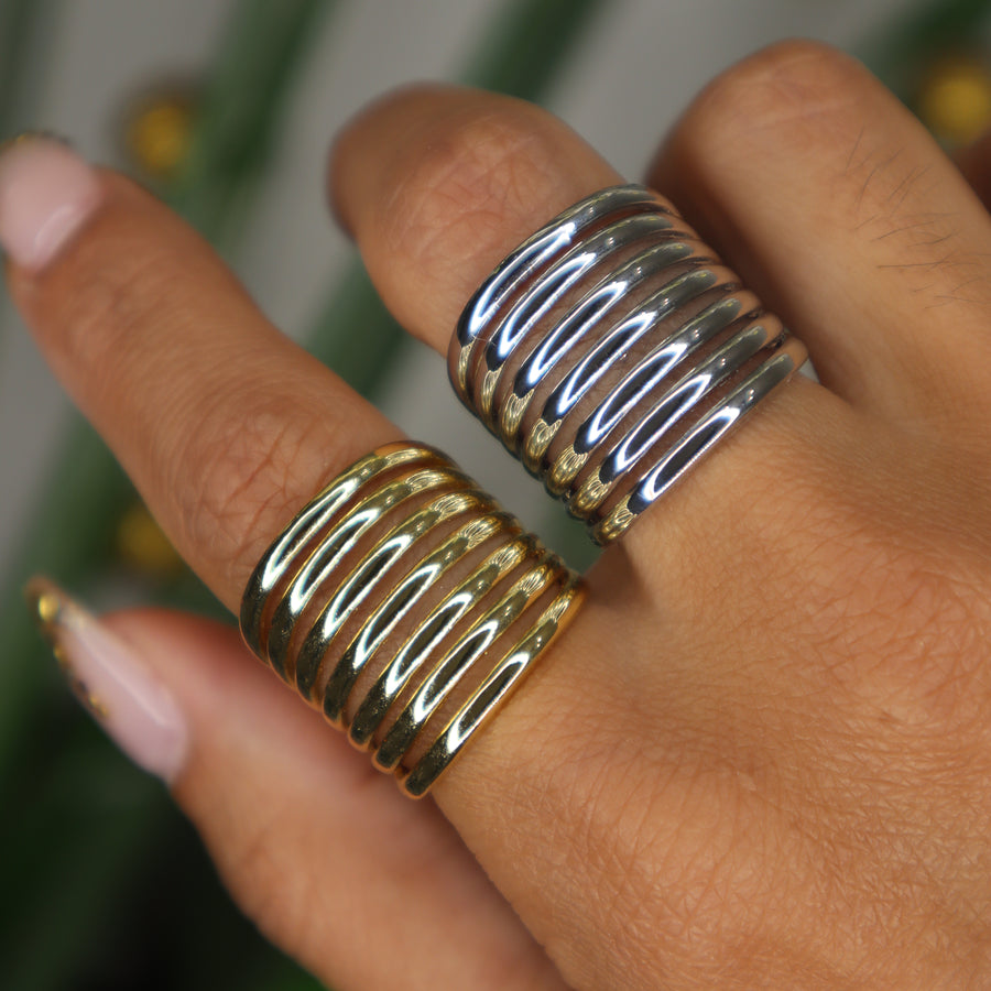 Multi Lines Ring