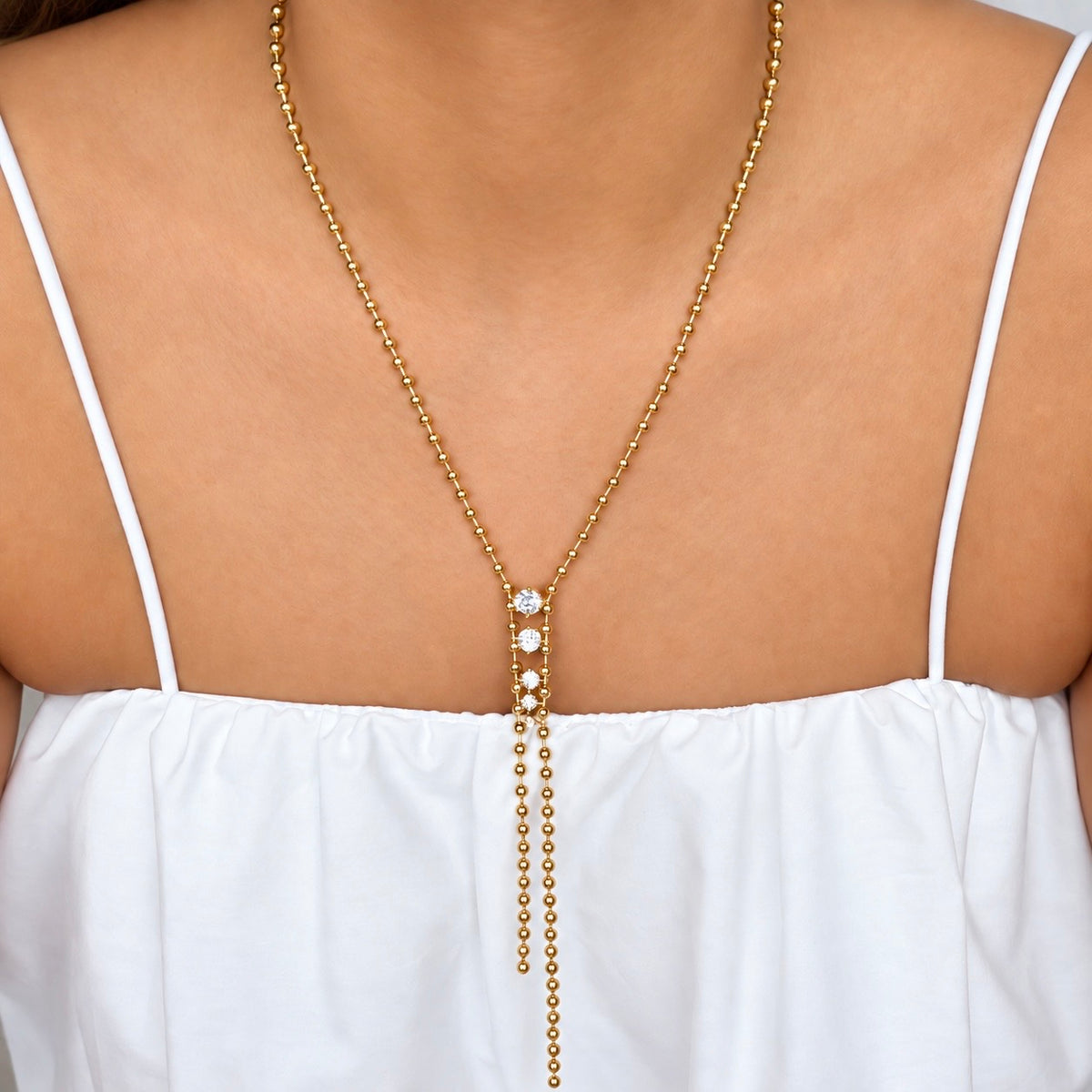 Luxe Golden Link Necklace