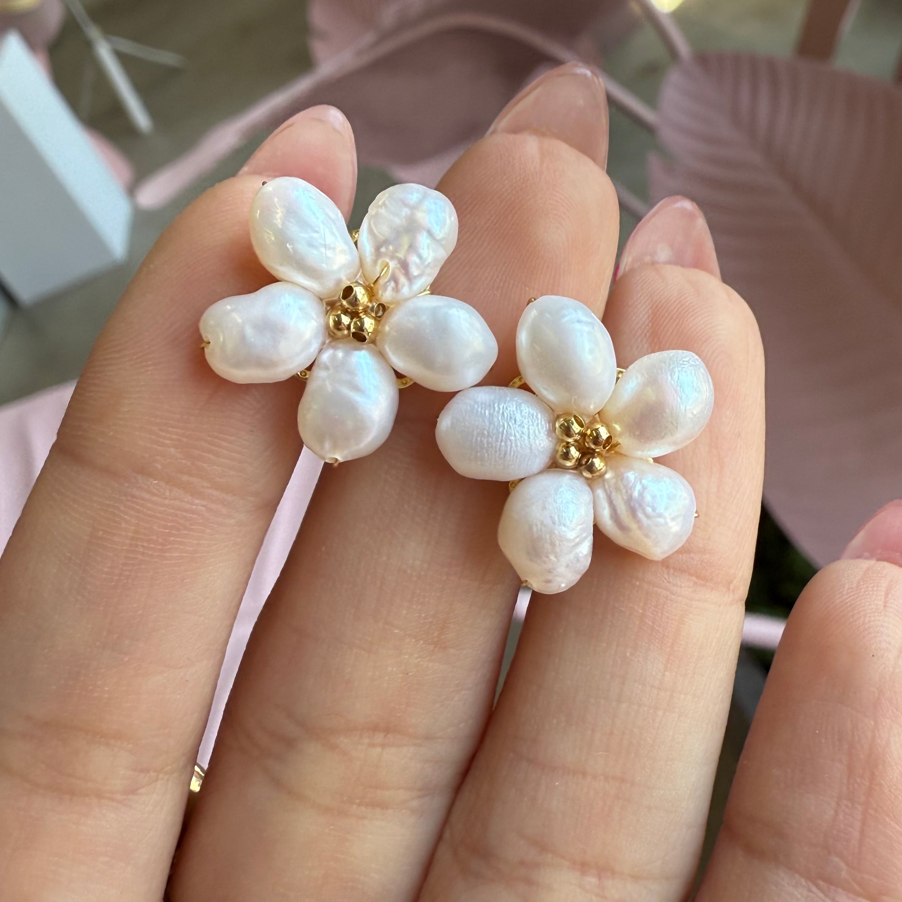 Petals Flower Earrings