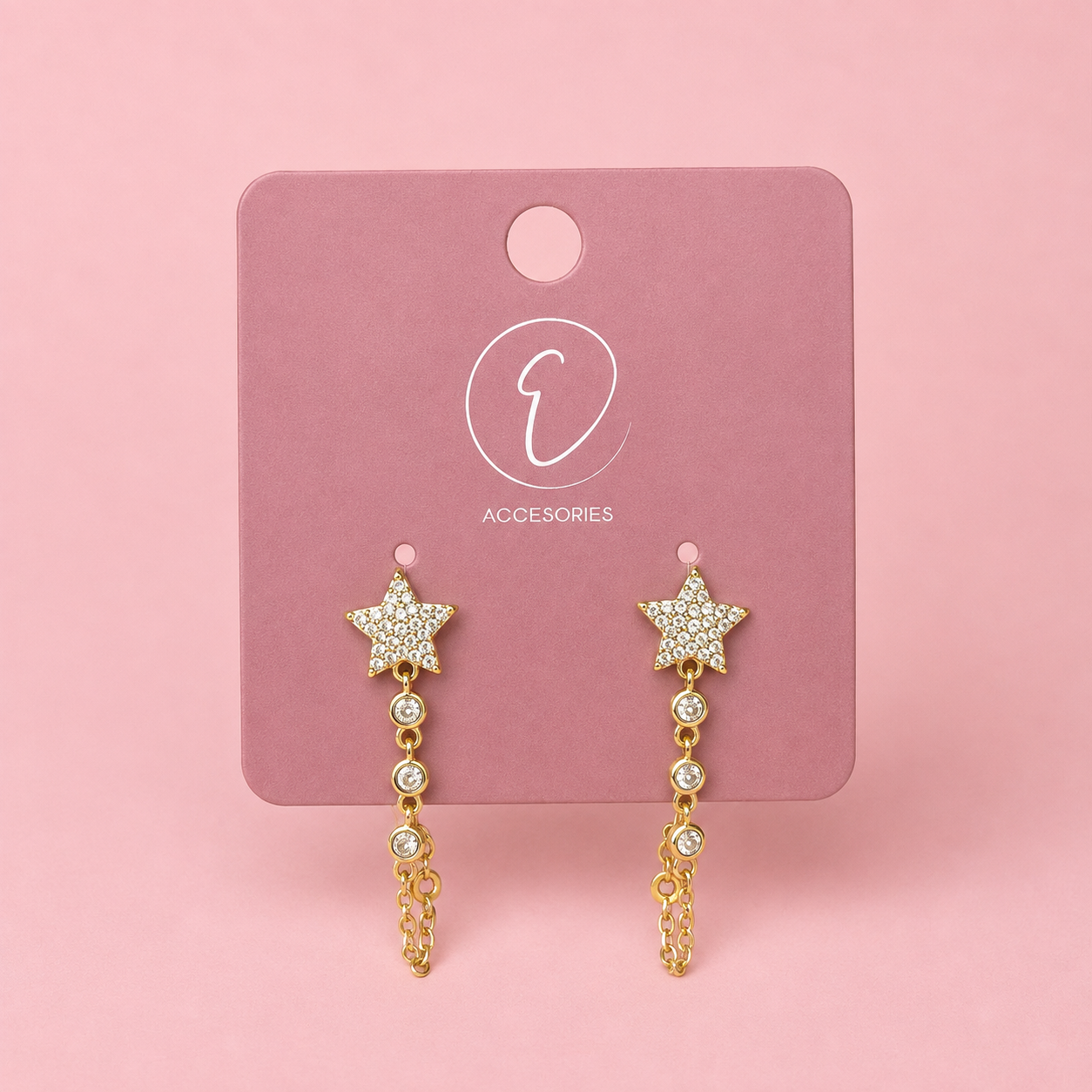 Starlight Chain Earrings