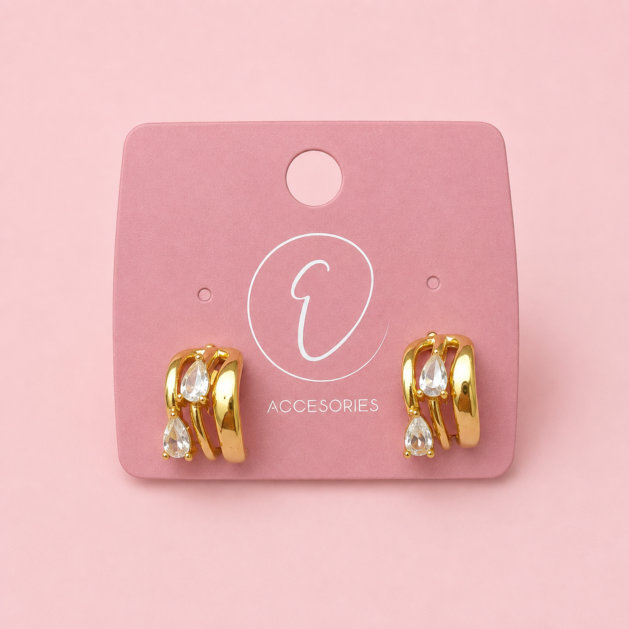 Luna Trio Huggie Earrings