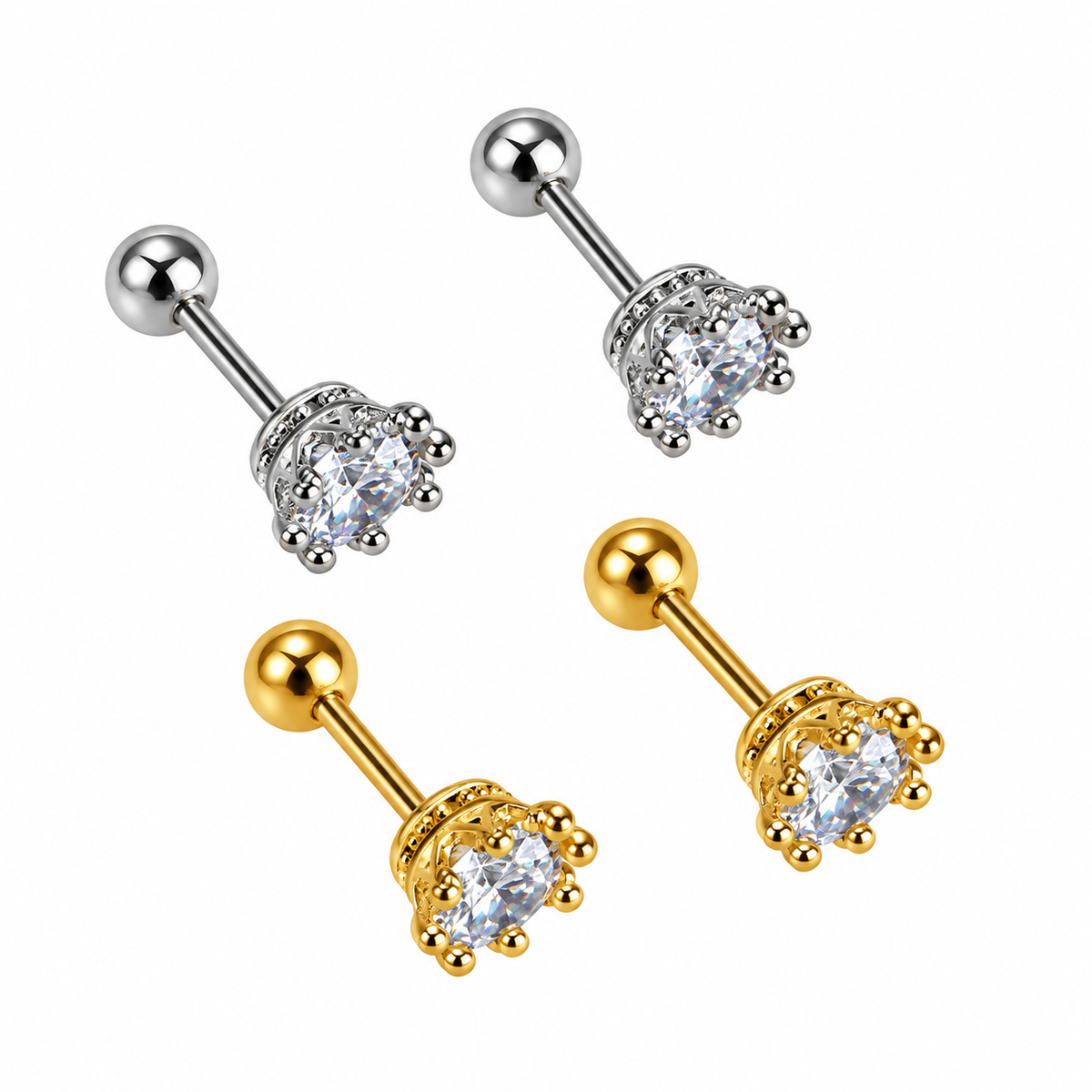 Diamond Earrings Piercing