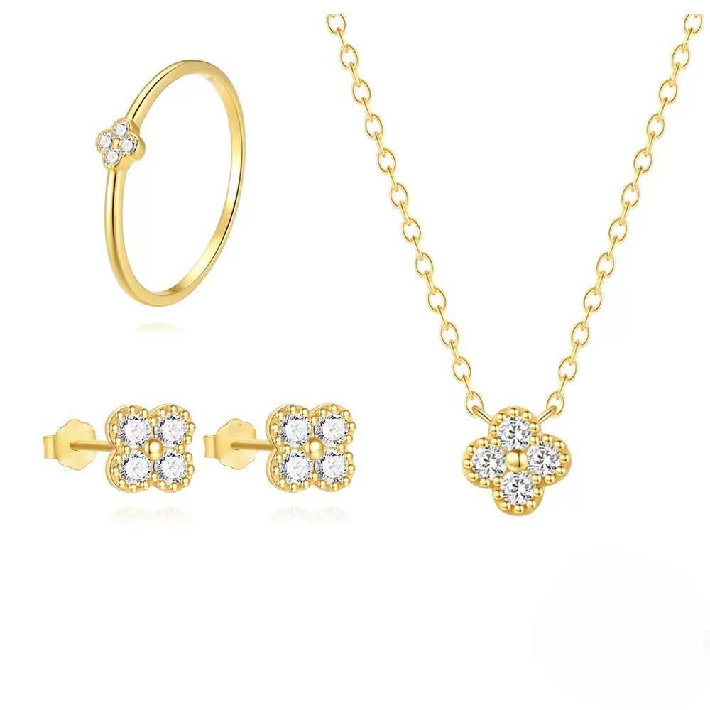 Mini Clover Crystal Set