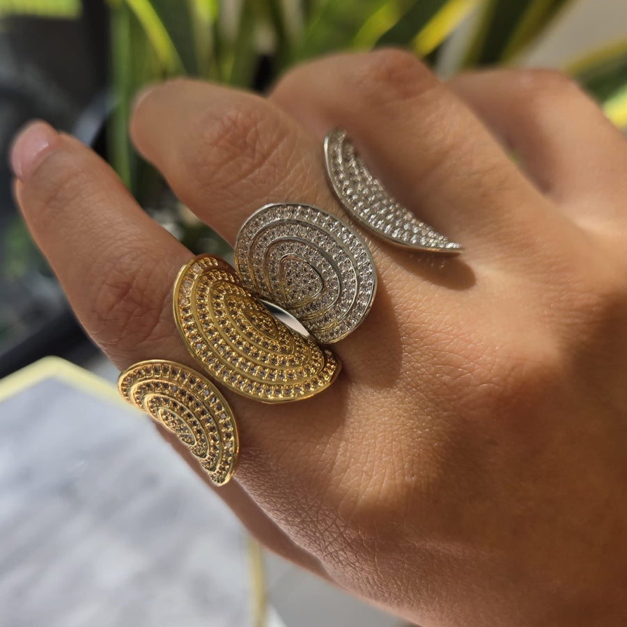 Elegant Espiral Ring