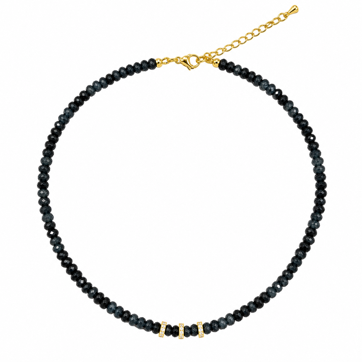 Luxe Crystal Bead Necklace