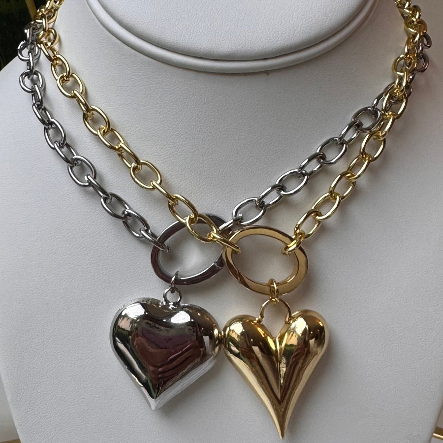 Oval Lock Necklace