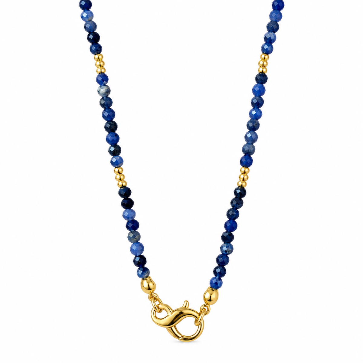 Natural Stone Long  Necklace