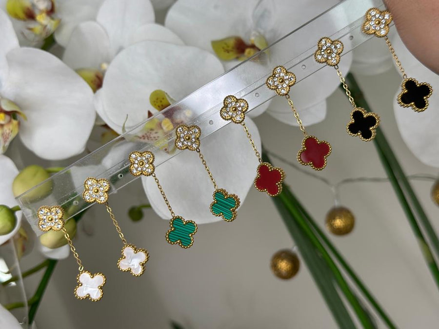 Fancy Clover Earrings