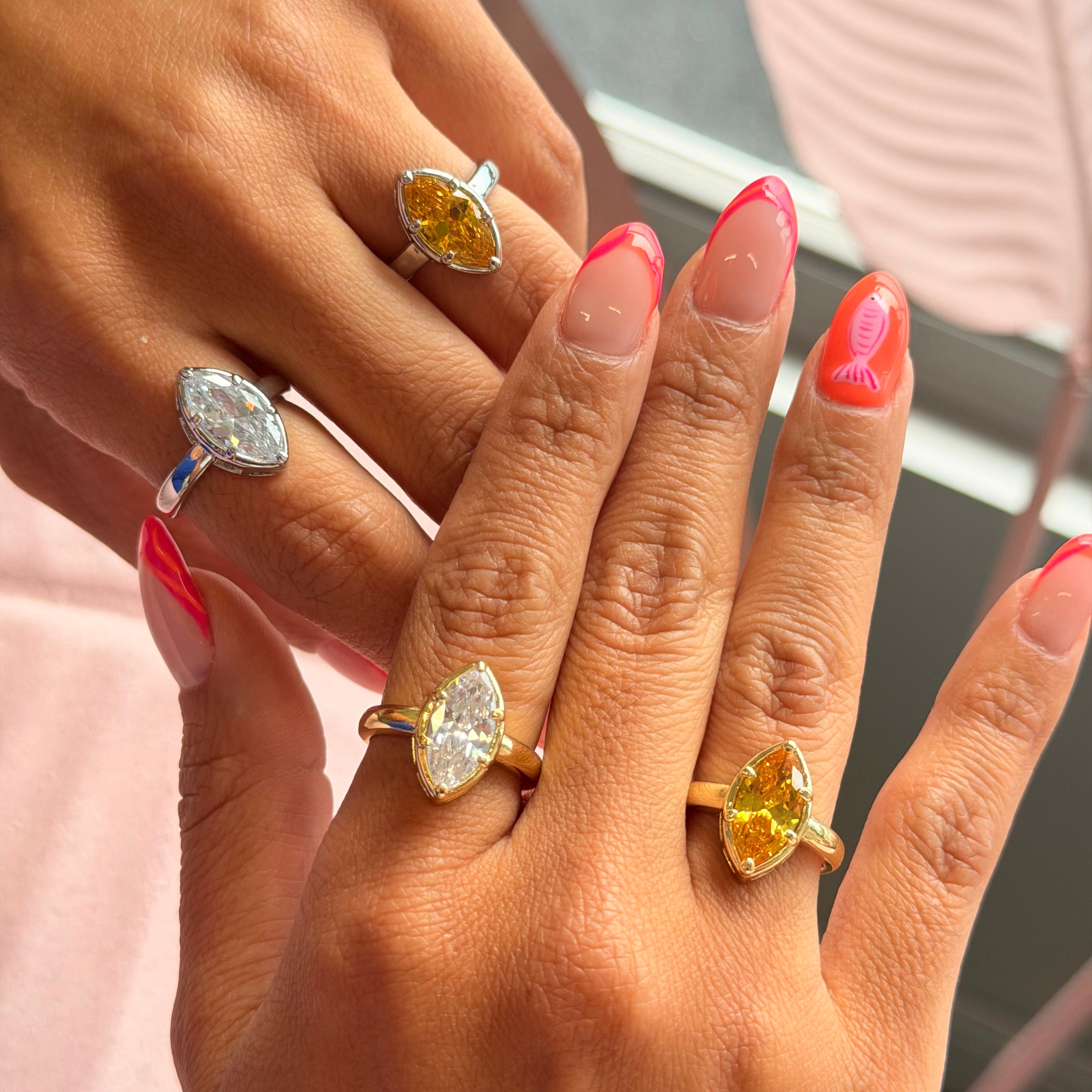 Marquise Radiance Ring