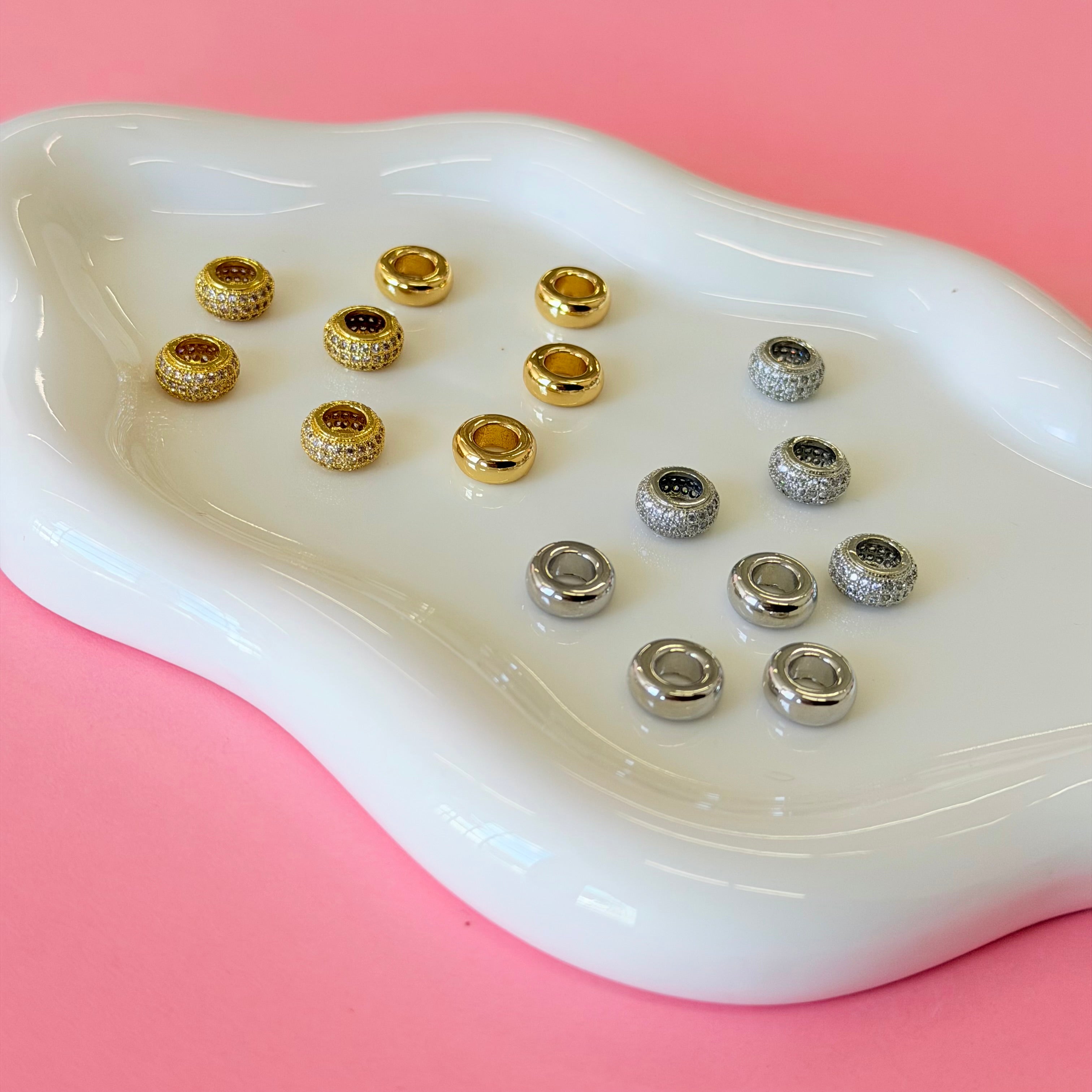 Crystal Rolling Charms