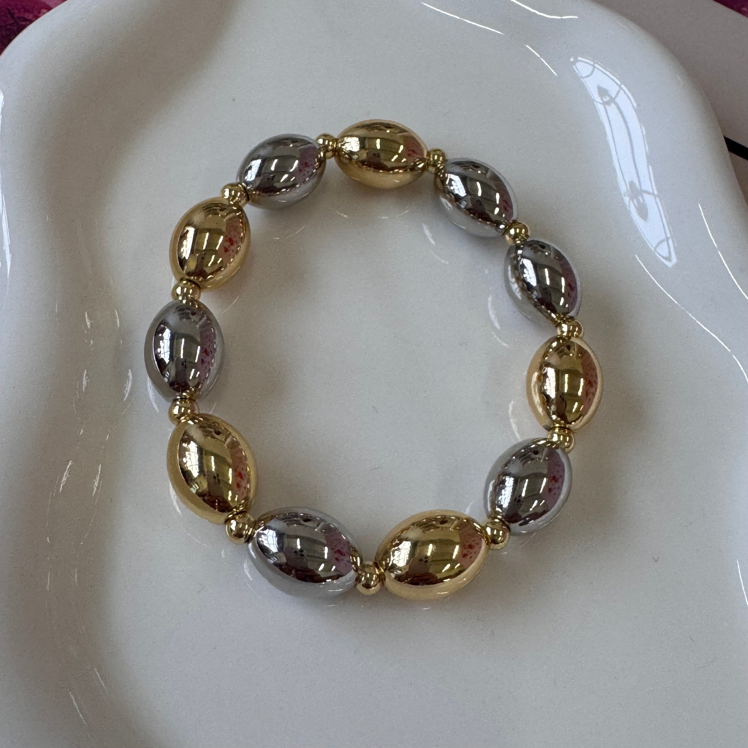 Oval Beads Bracelet