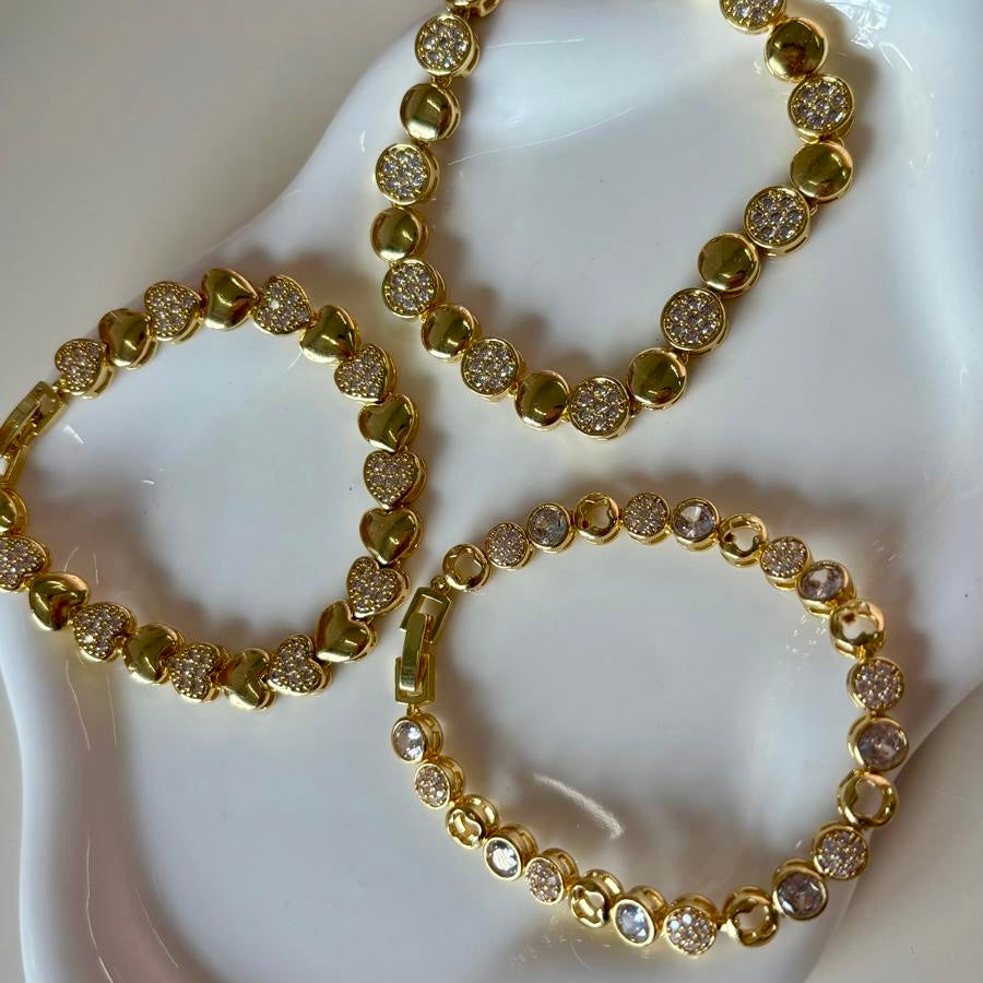Golden Glimmer Bracelet