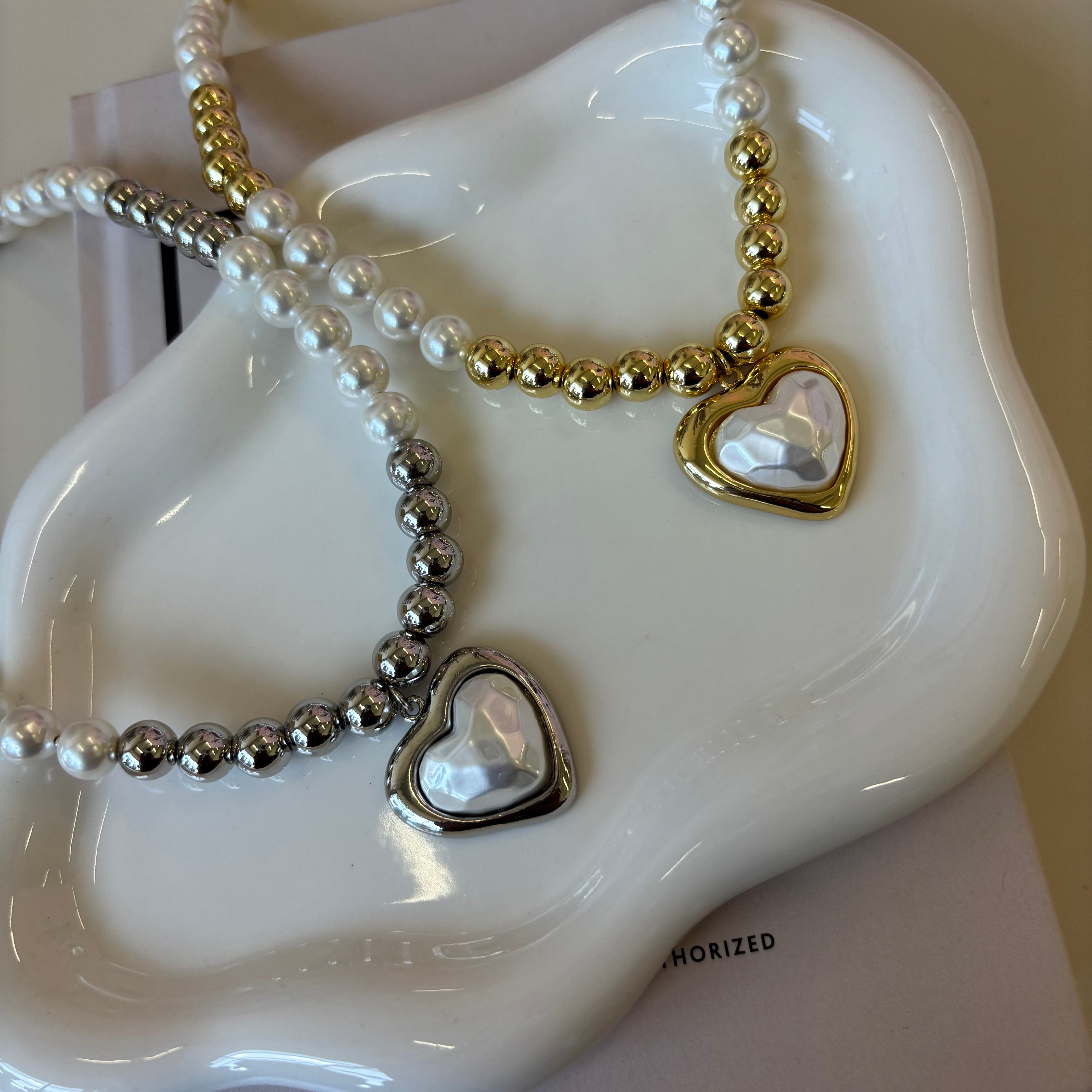 Hearts Luxe Pearl Set