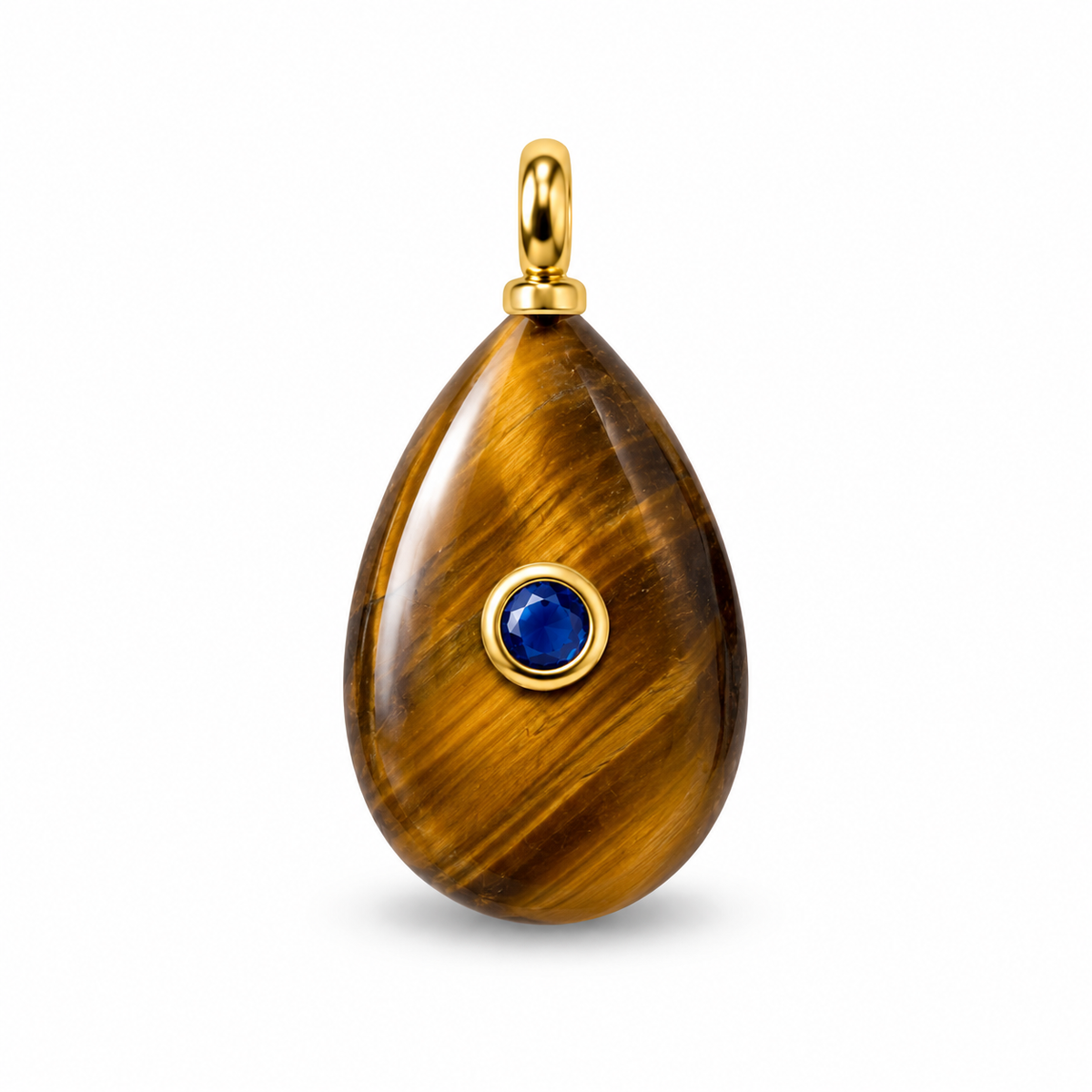 Eclipse Natural Stone Drop Charm