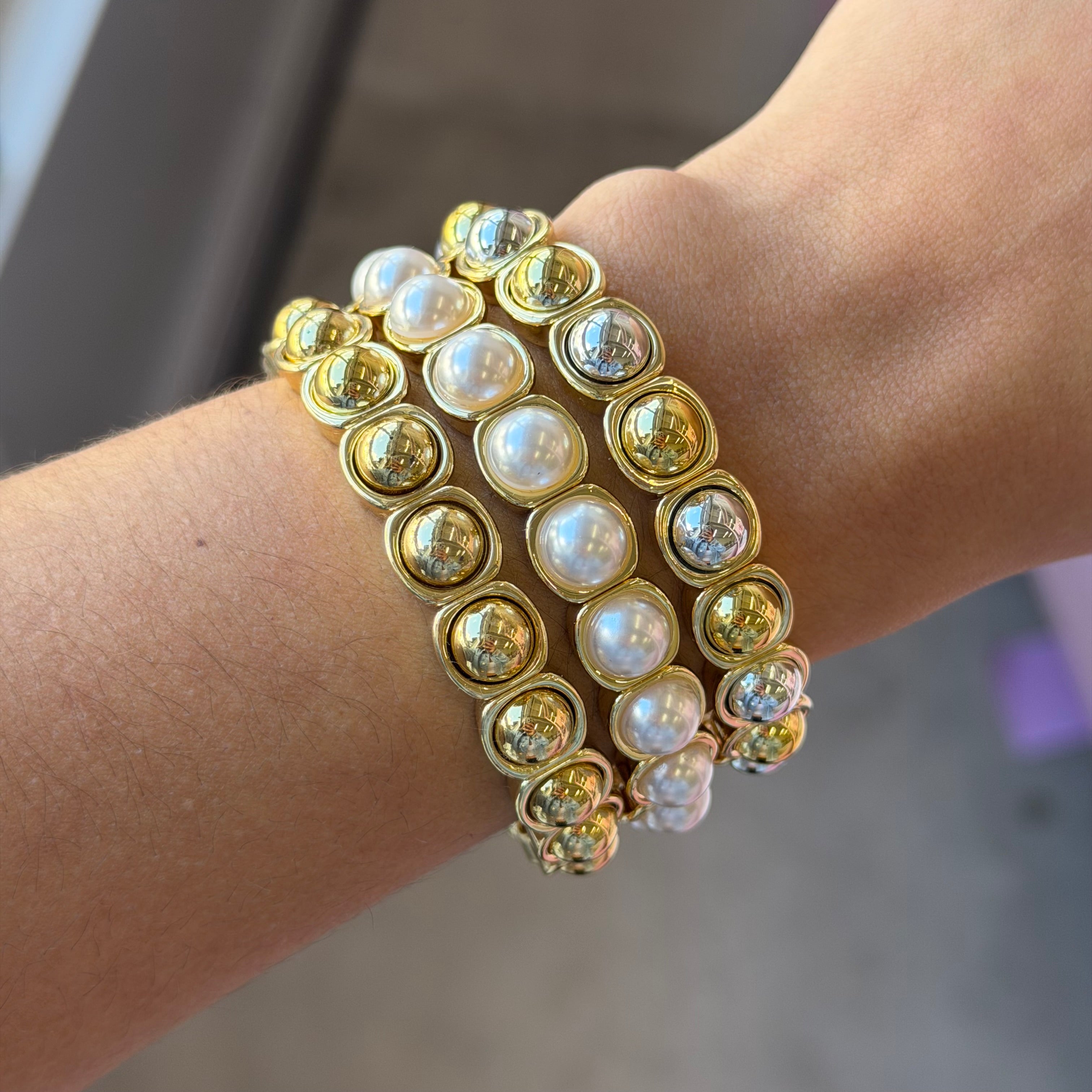 Saturno Elastic Bracelet Collection