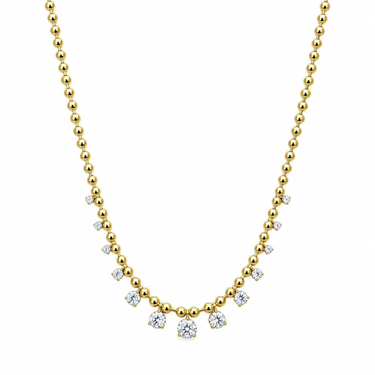 Dainty Diamonds Necklace