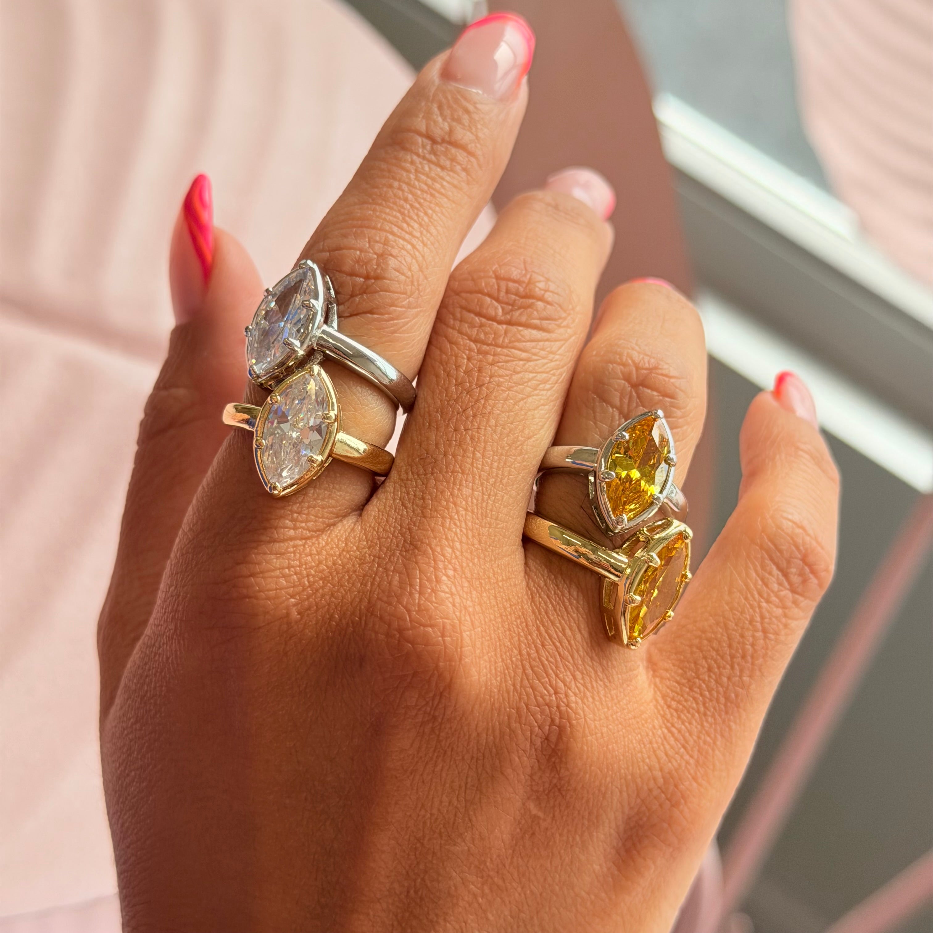 Marquise Radiance Ring