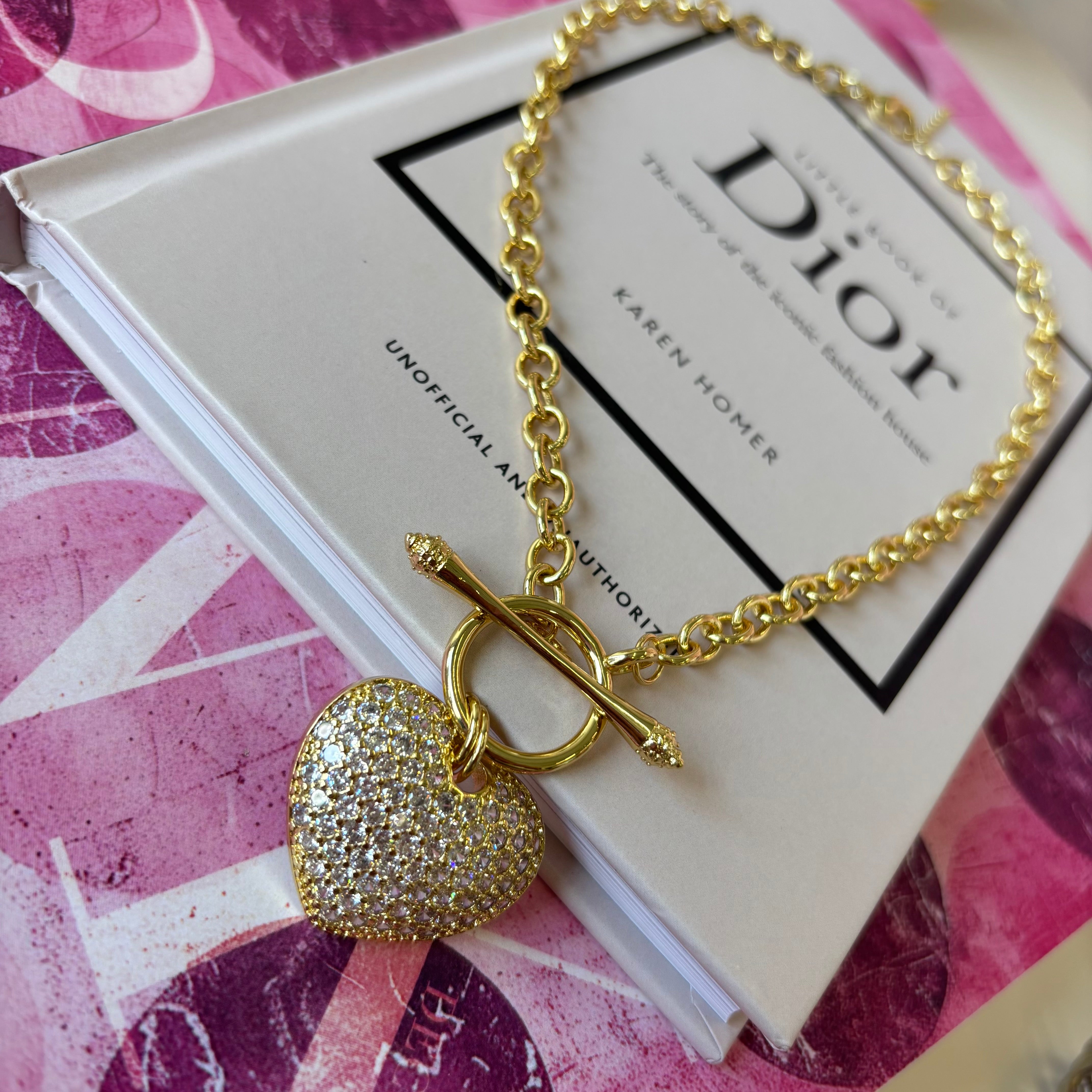 Diamond Luxe Heart Necklace