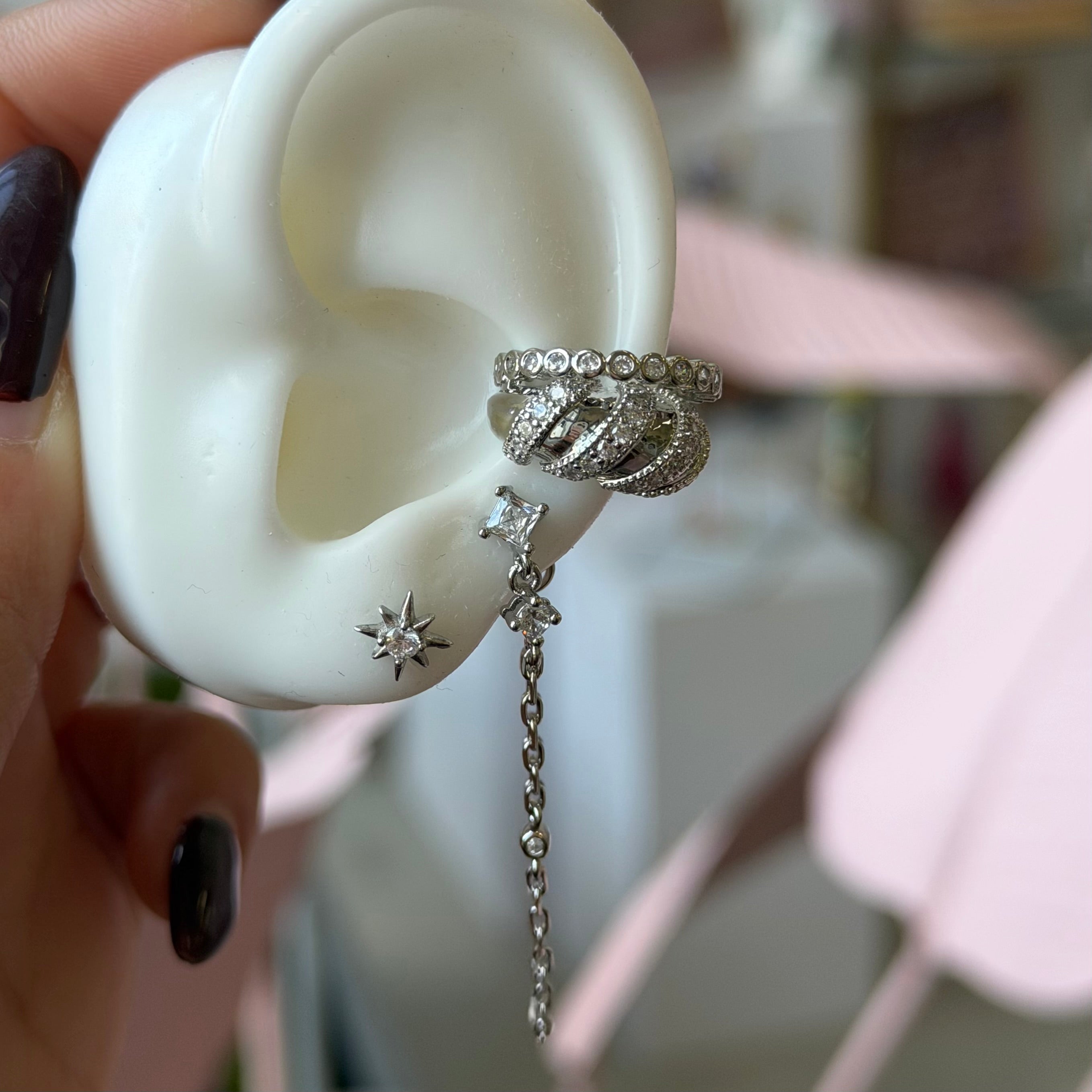 Delicate Chain Earrings