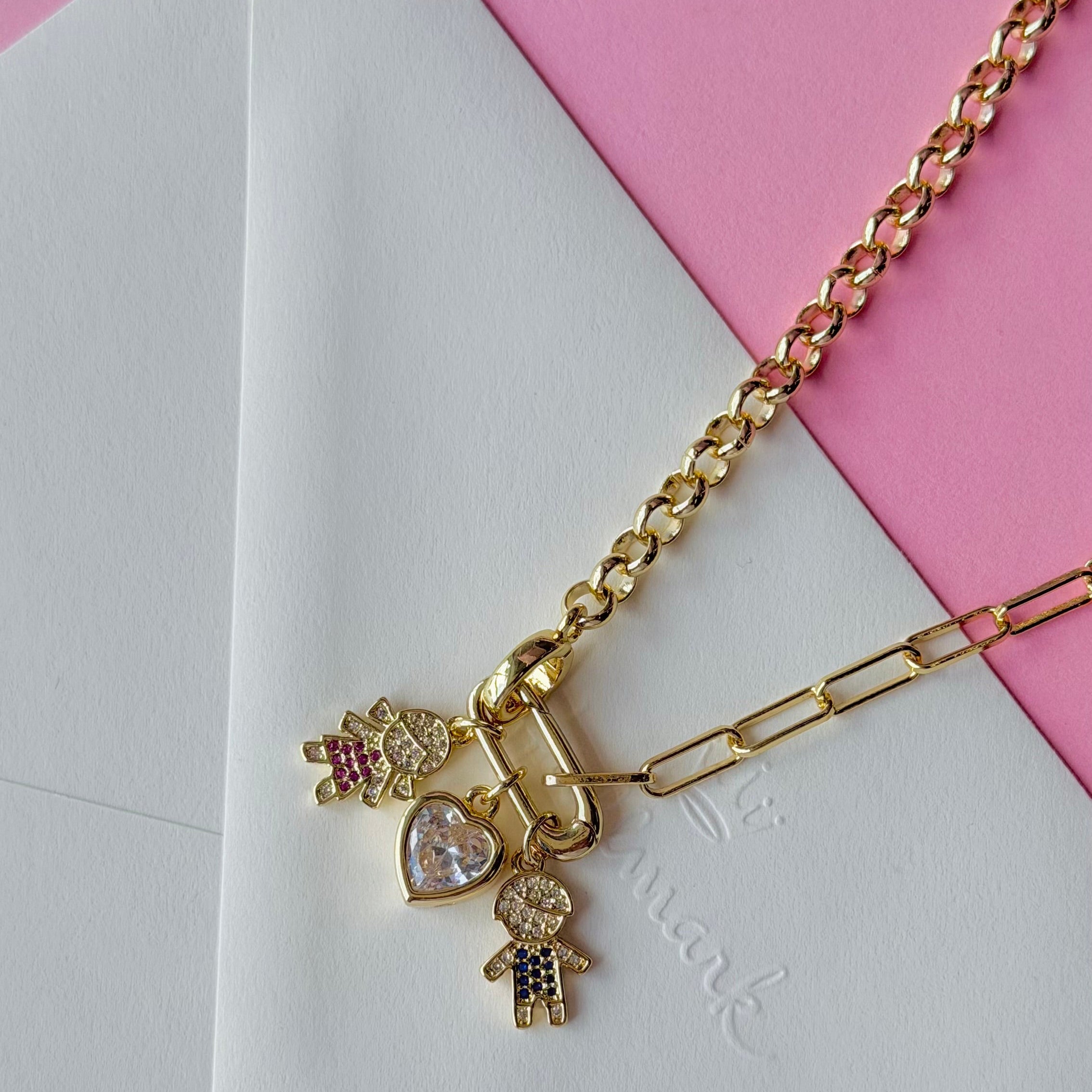 Mama’s World Custom Charm Necklace