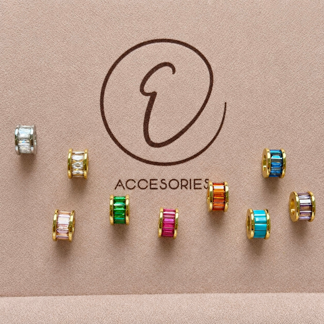 Delicate Luxe Crystal Spacers