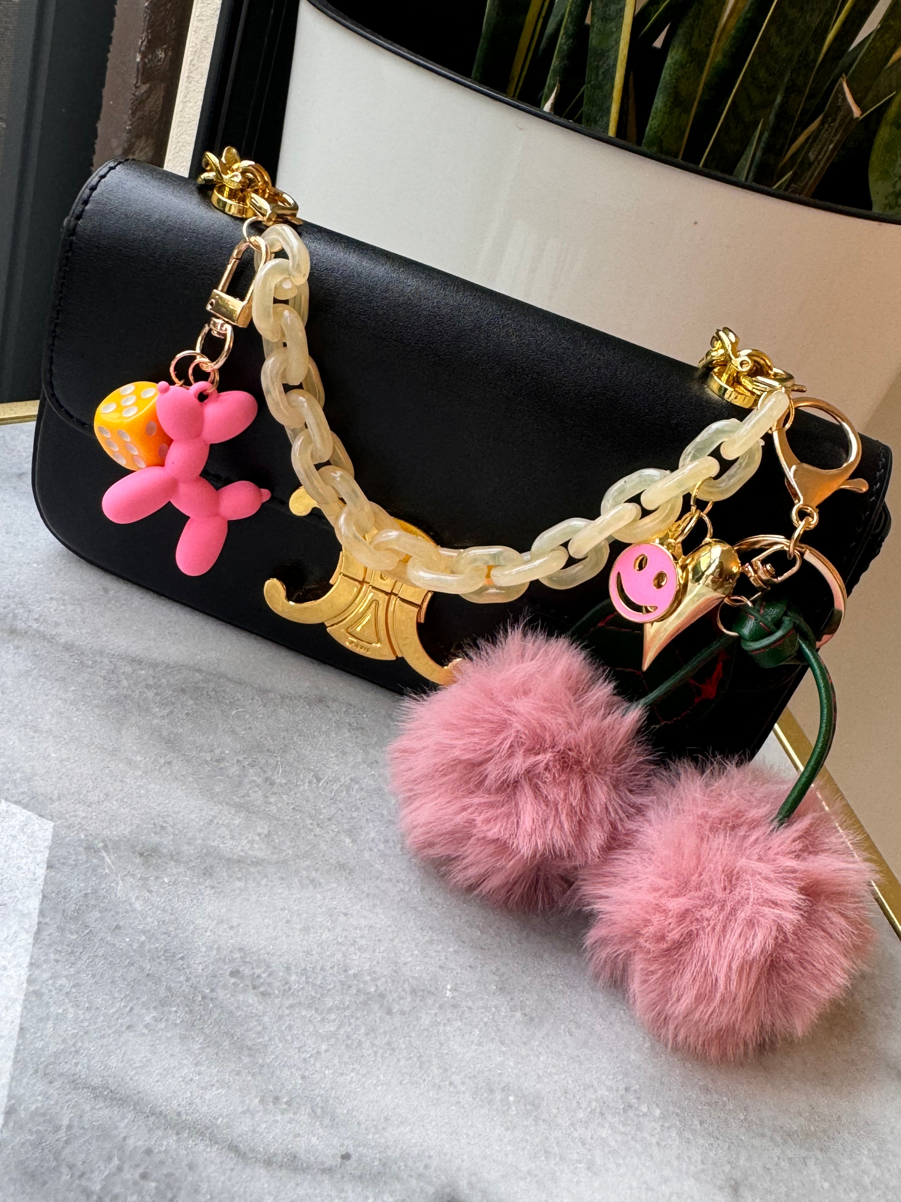 Plastic Chain for Bags Charms