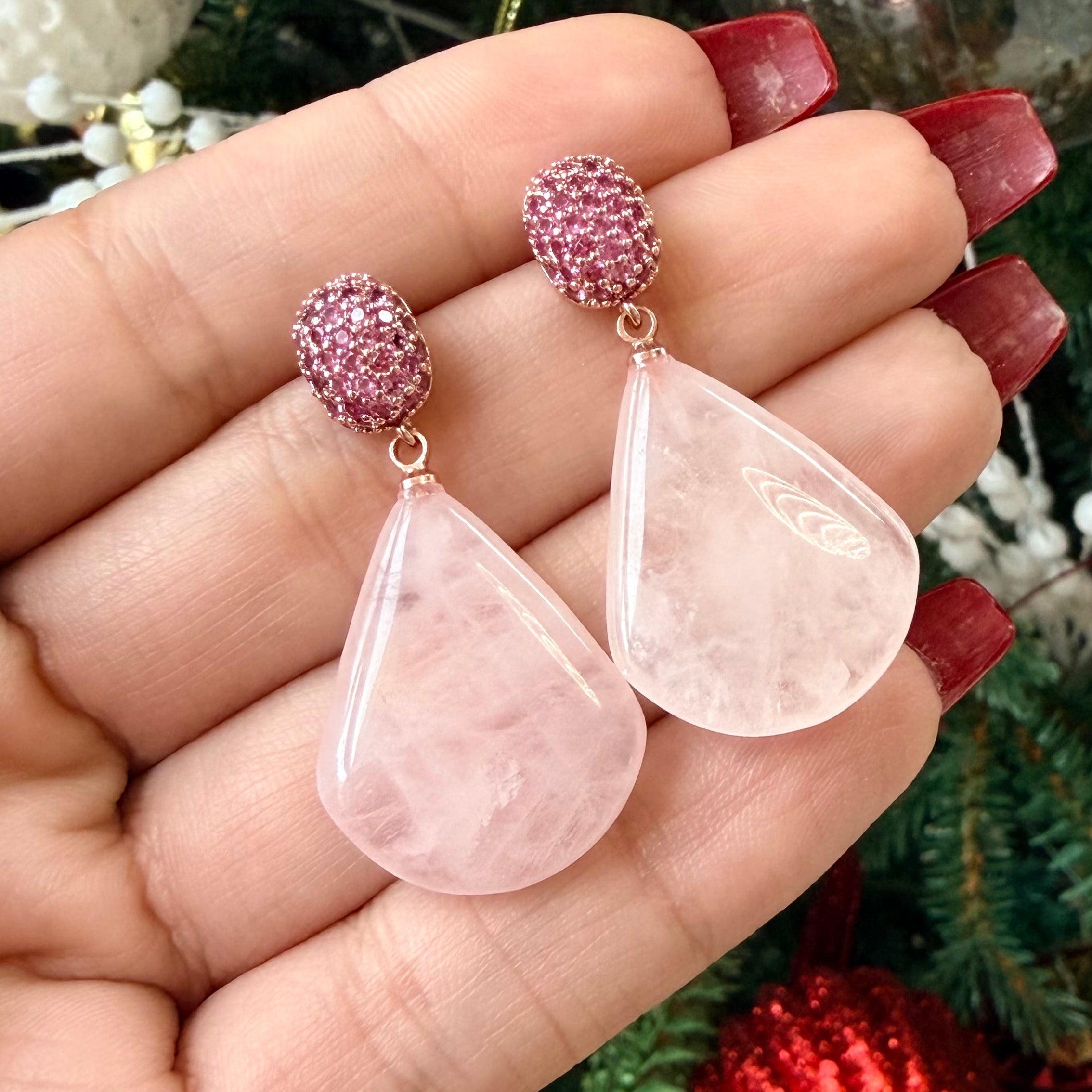 Gem Stone Luxe Earrings