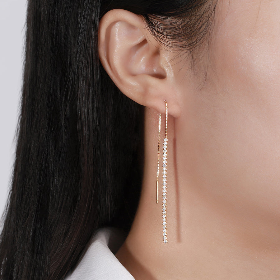 Diamond Layer Earrings