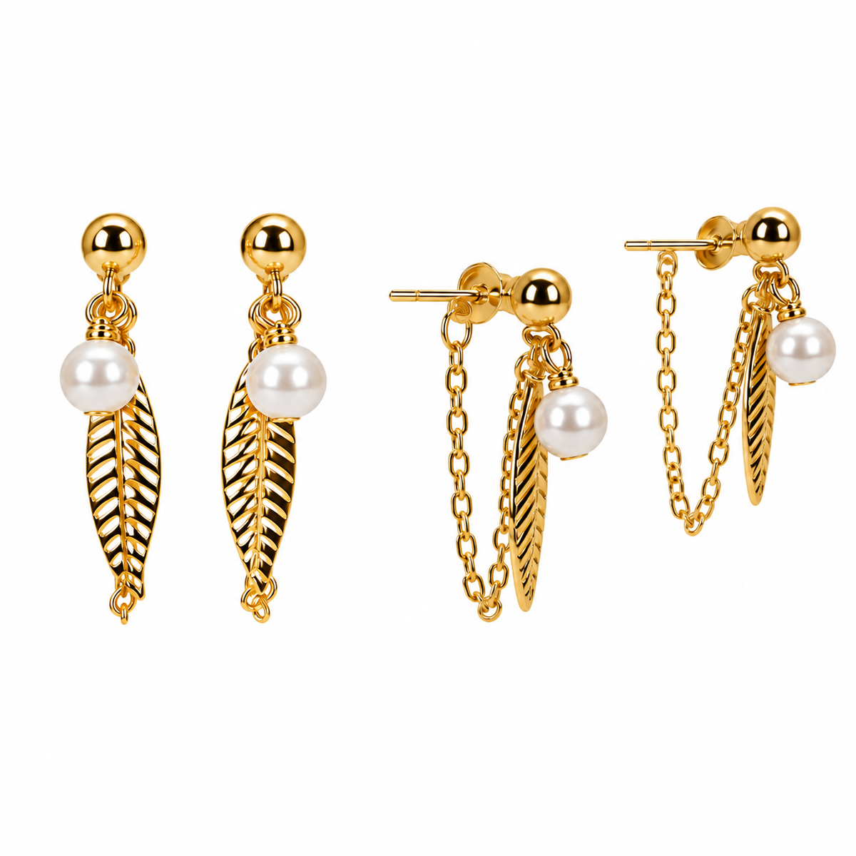 Pearl Layer Earrings