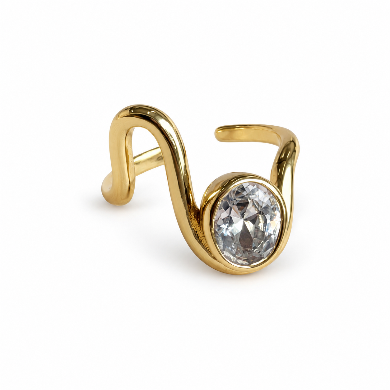 Luxe Crystal Statement Ring Set