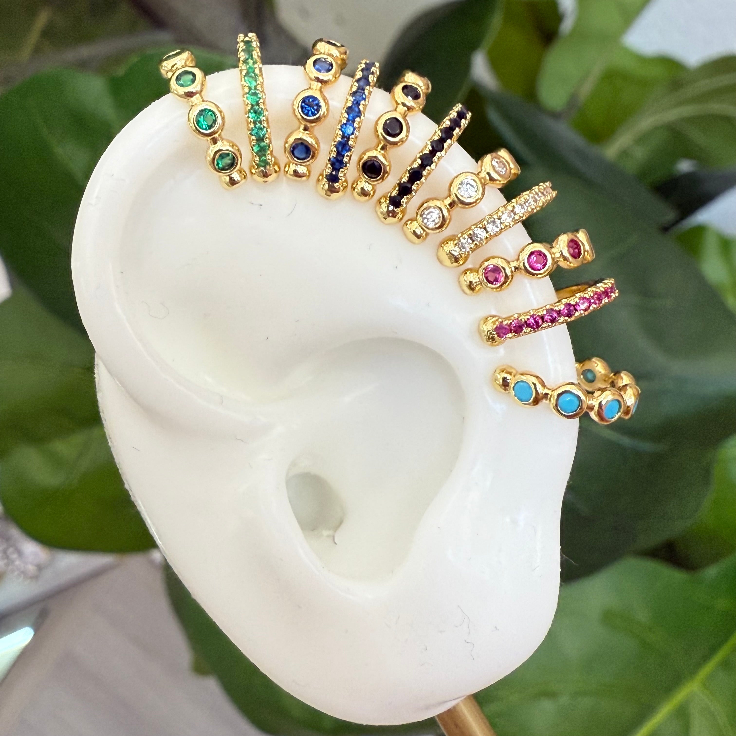 Diamond Color Earcuff