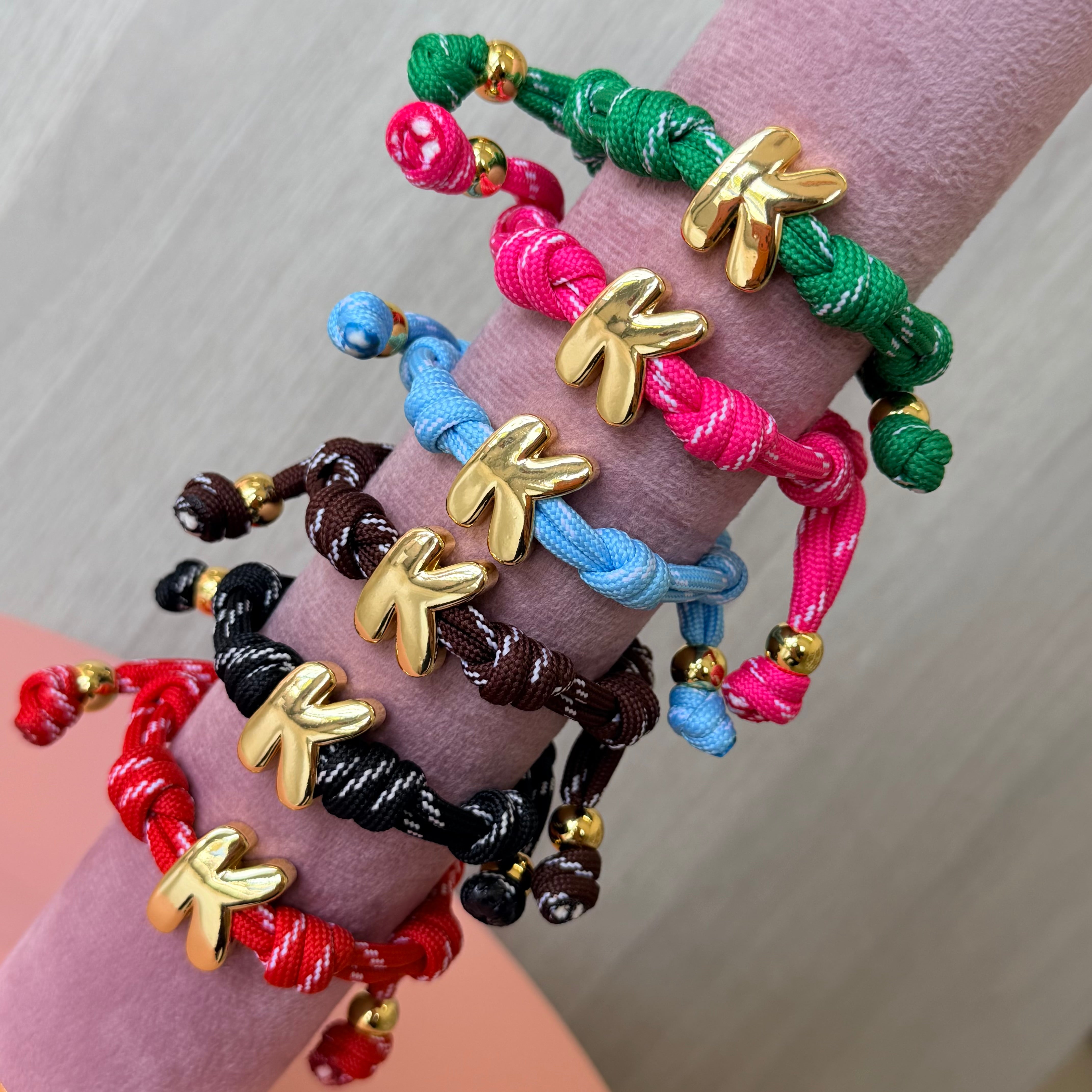 Knot Me Letters Bracelet