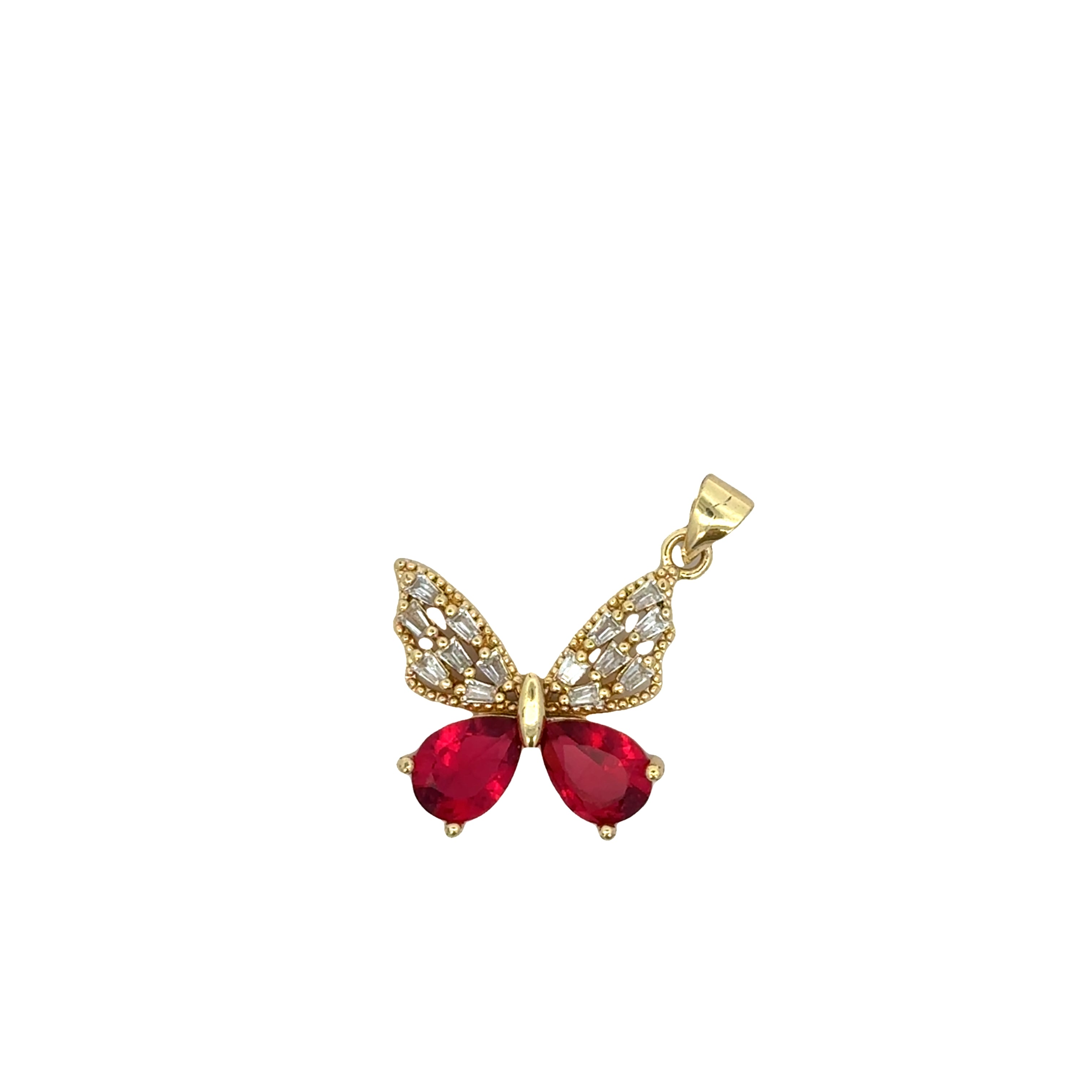 Butterfly Crystal Color Charm