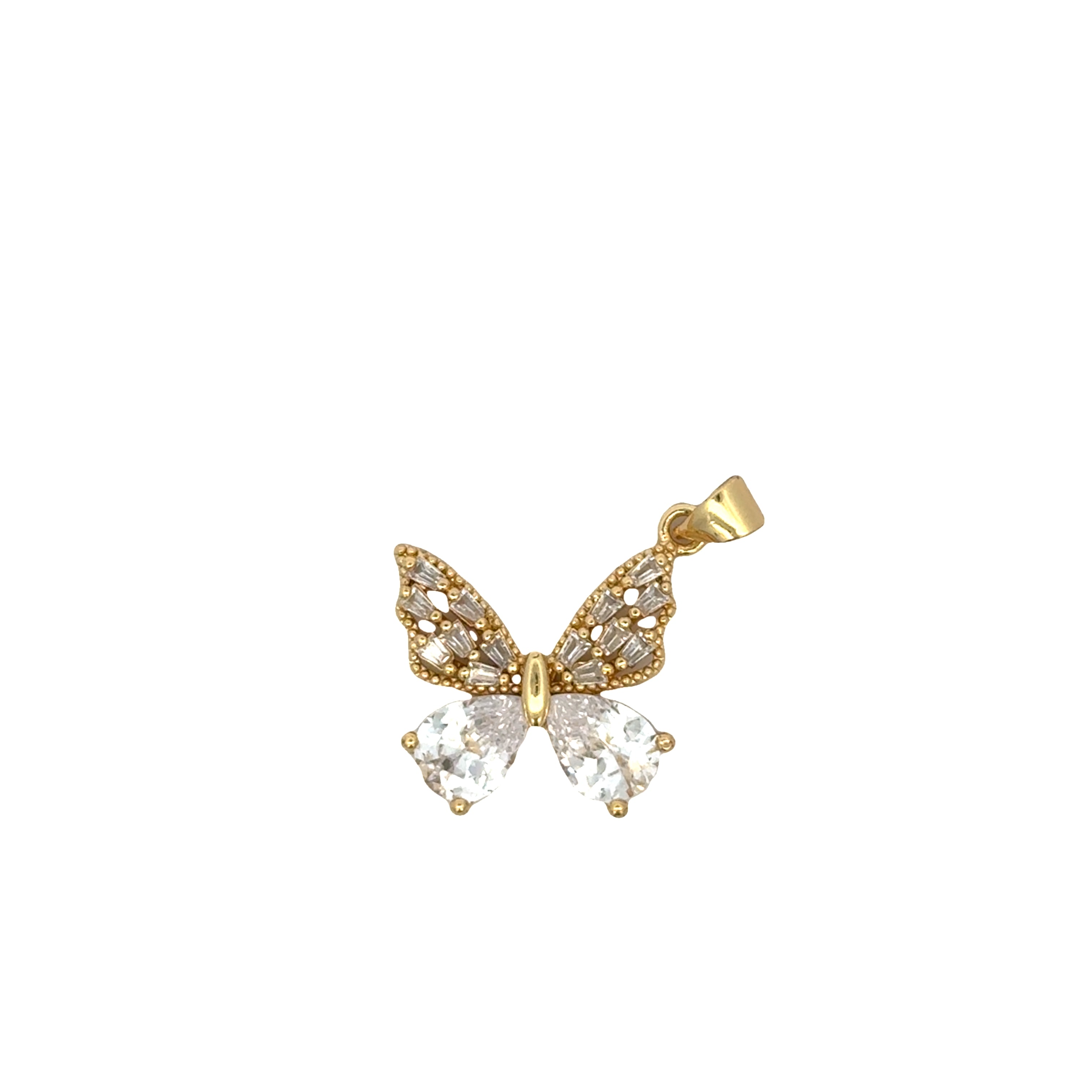 Butterfly Crystal Color Charm