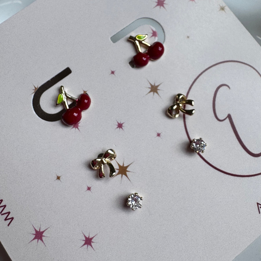 Sweet Cherry Earrings