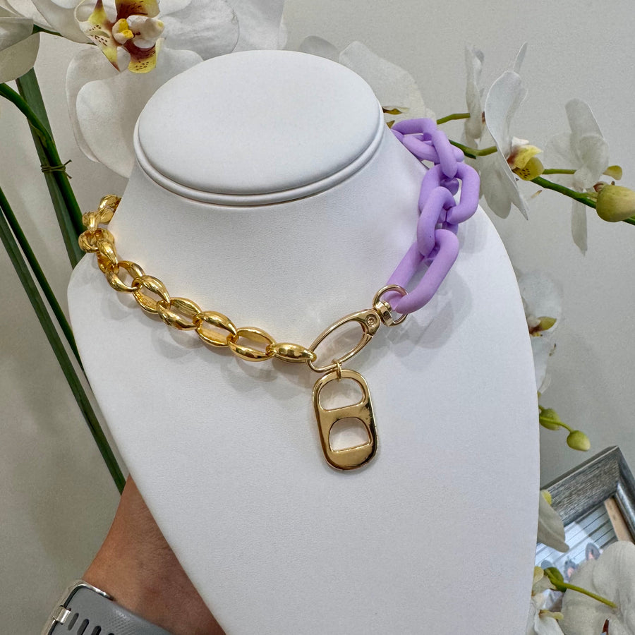 Unique Chain Necklace and Bracelet