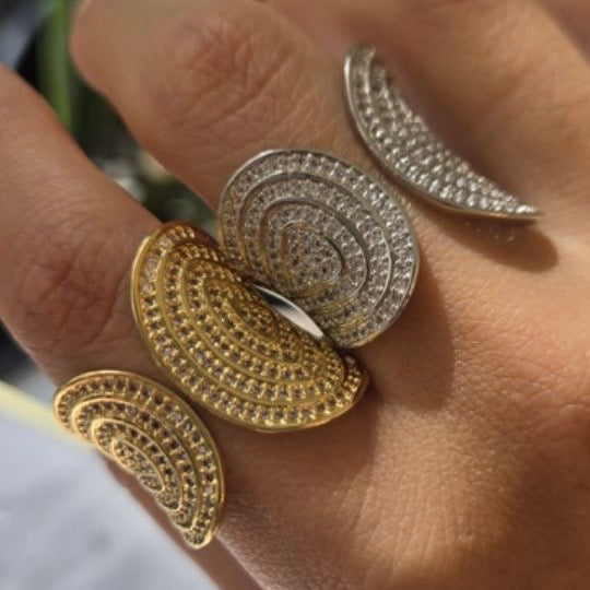 Elegant Espiral Ring