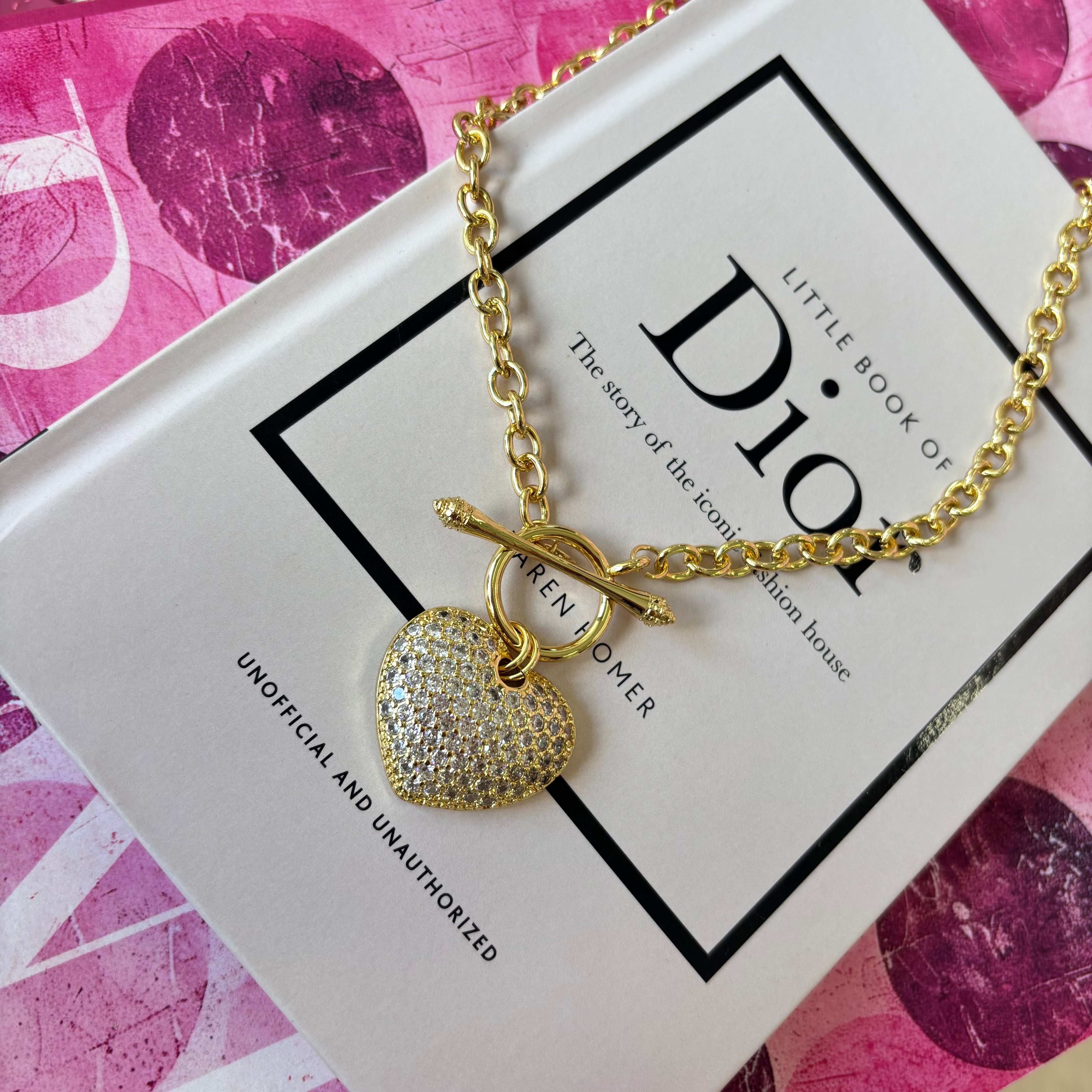 Diamond Luxe Heart Necklace