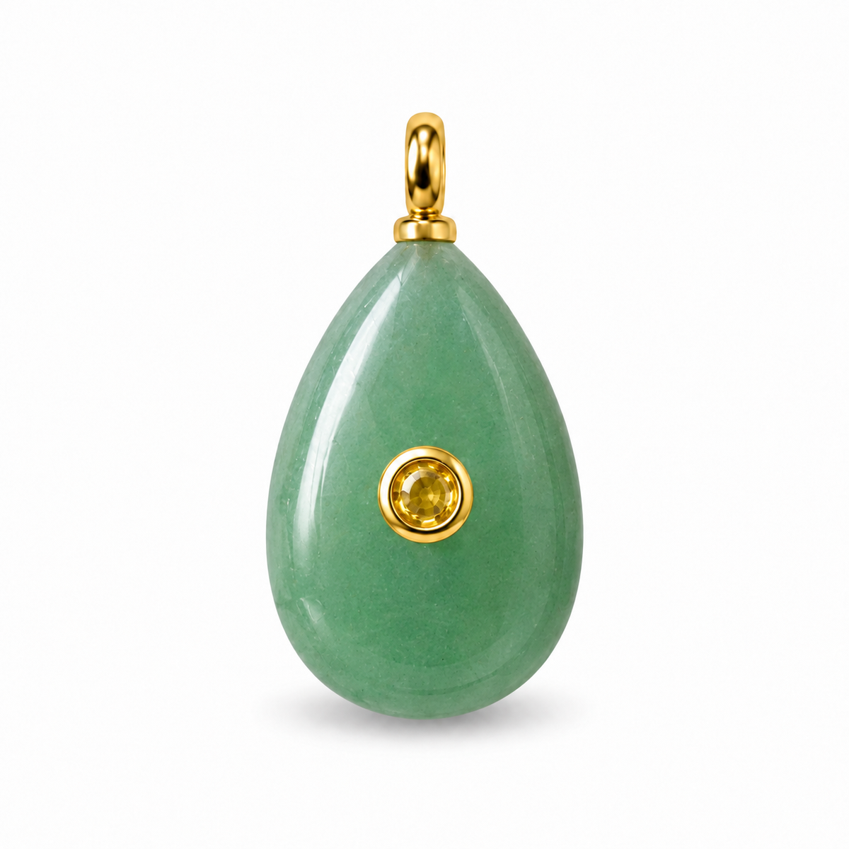 Eclipse Natural Stone Drop Charm