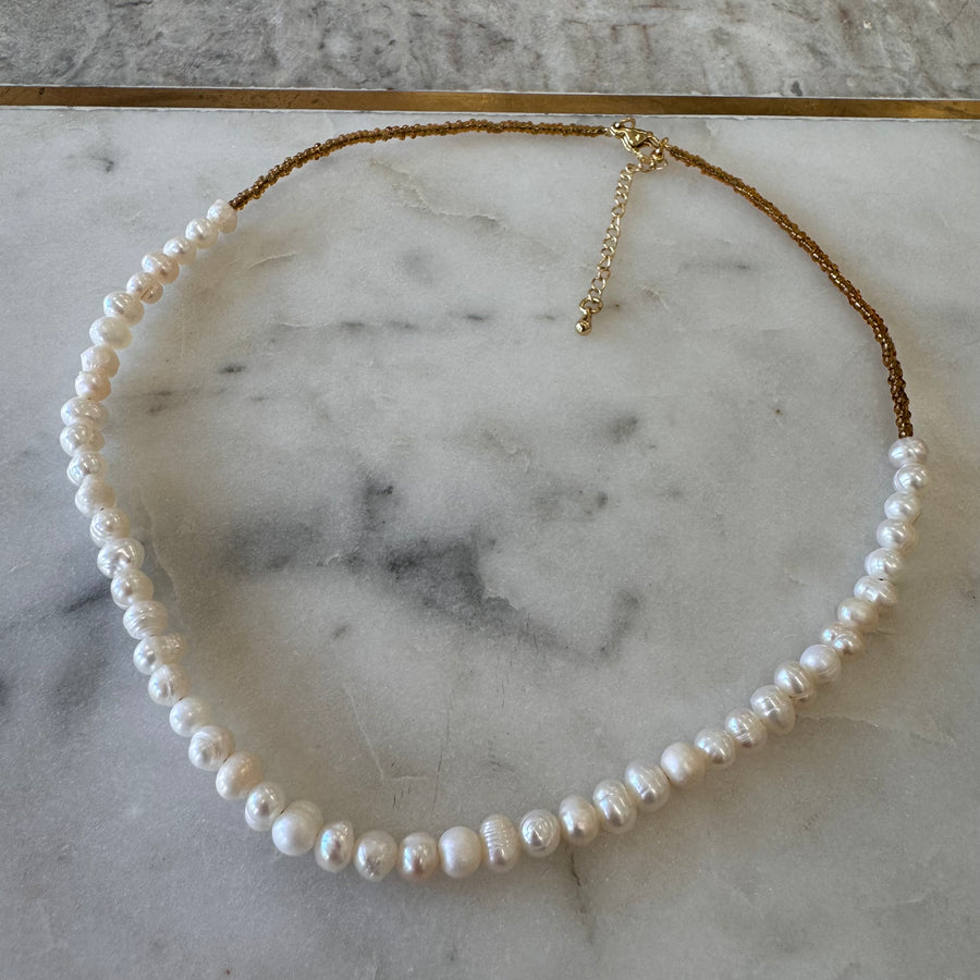 Nacar Pearls Necklace