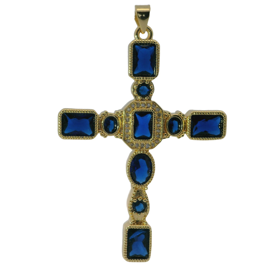 Cross Baguette Charm