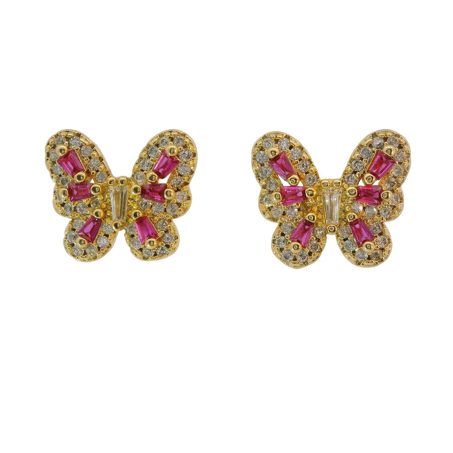 Cute Color Butterfly Earrings