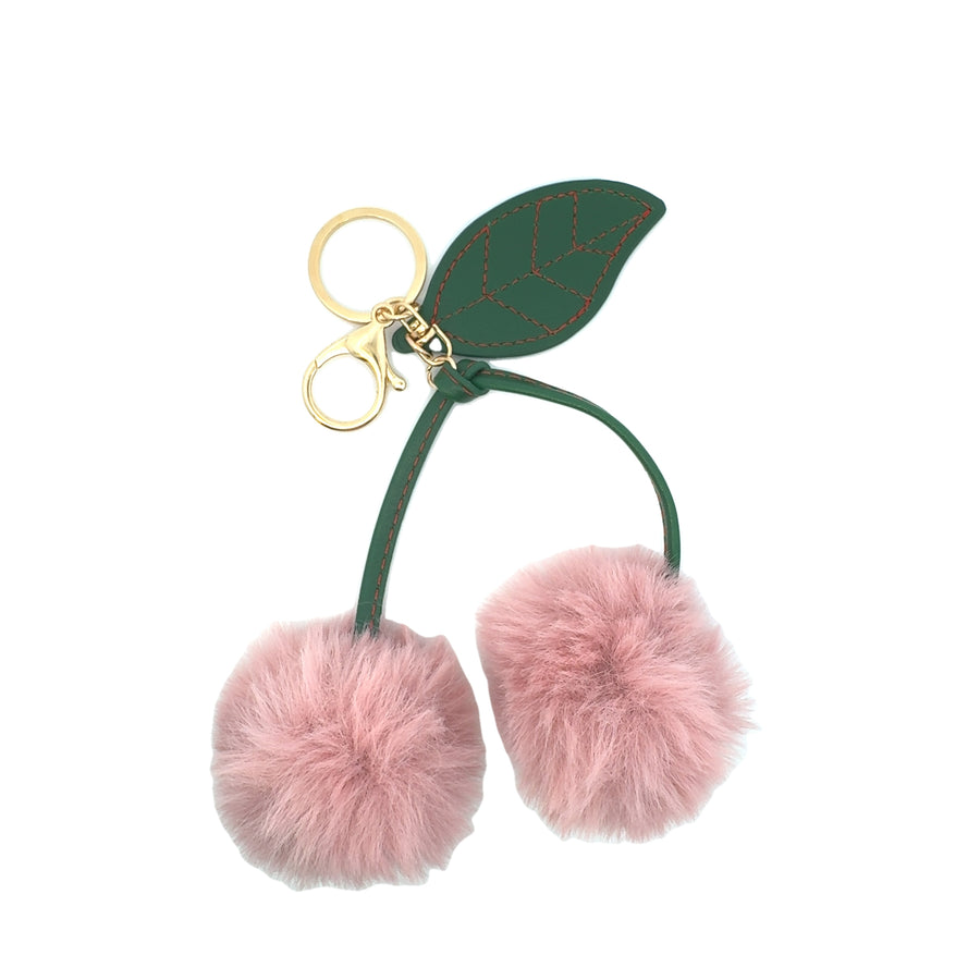 Fluffy Pom Pom Keychain