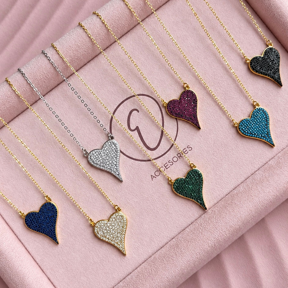 Curve Heart Necklace