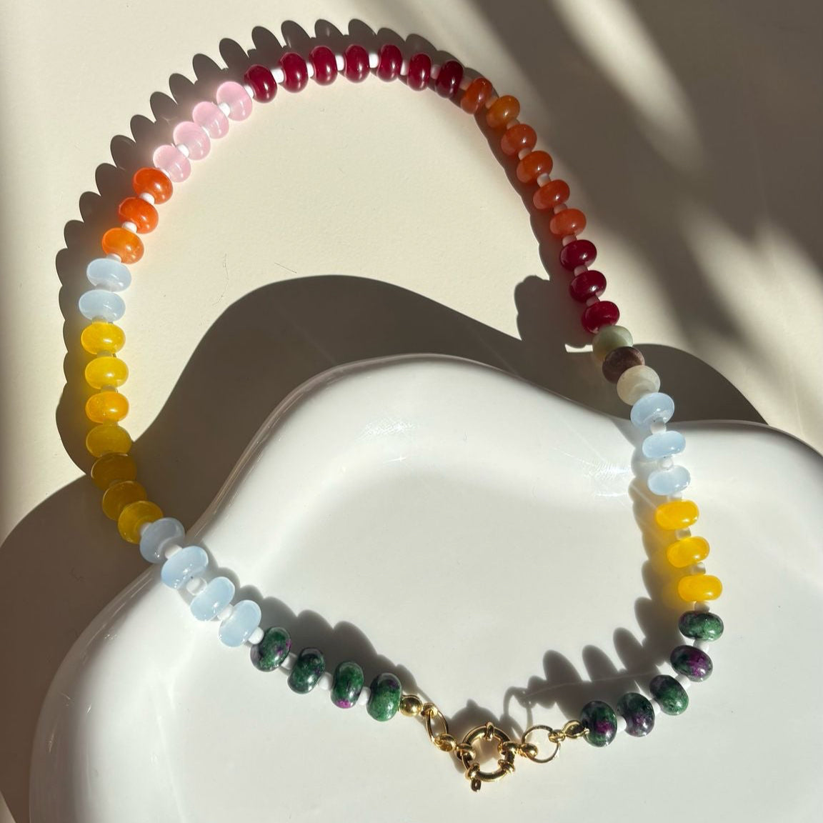 Rainbow Colors  Necklace