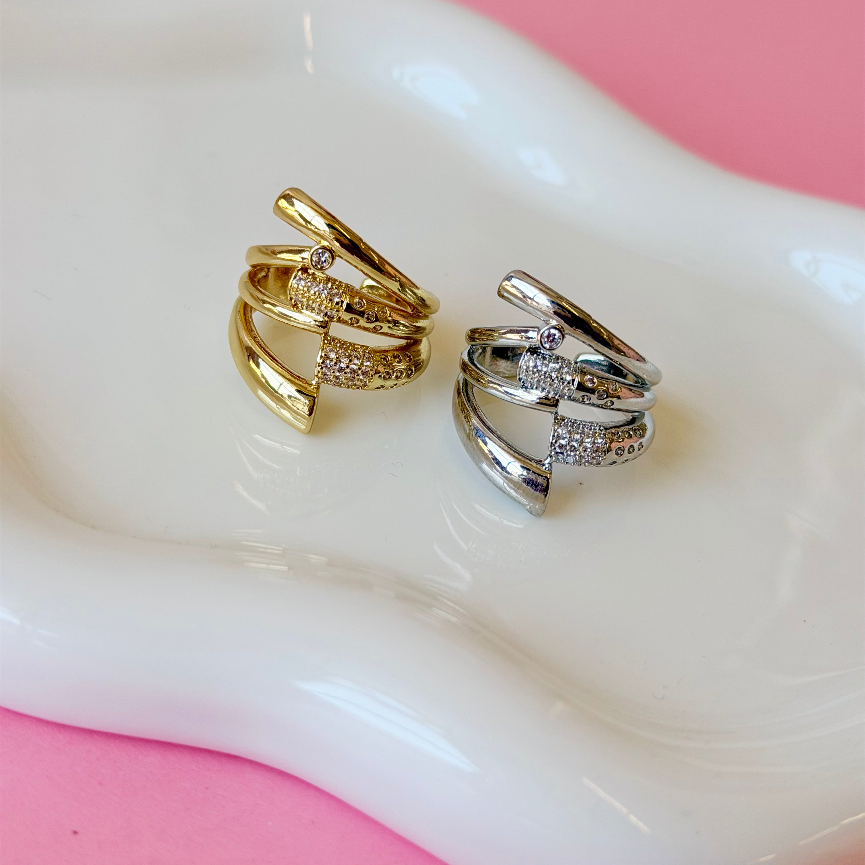 Interlaced Wood Ring