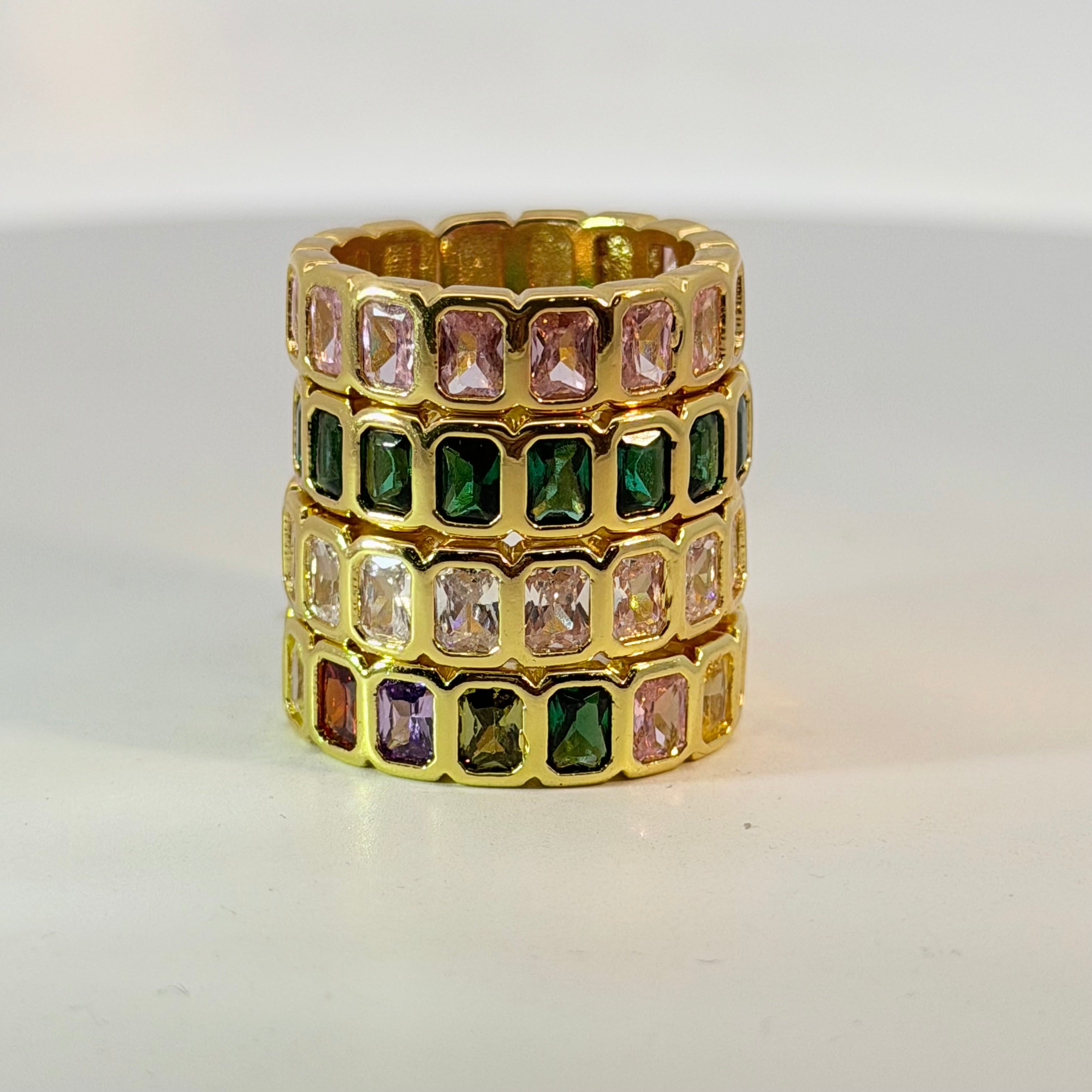 Baguette Luxe Statement Ring