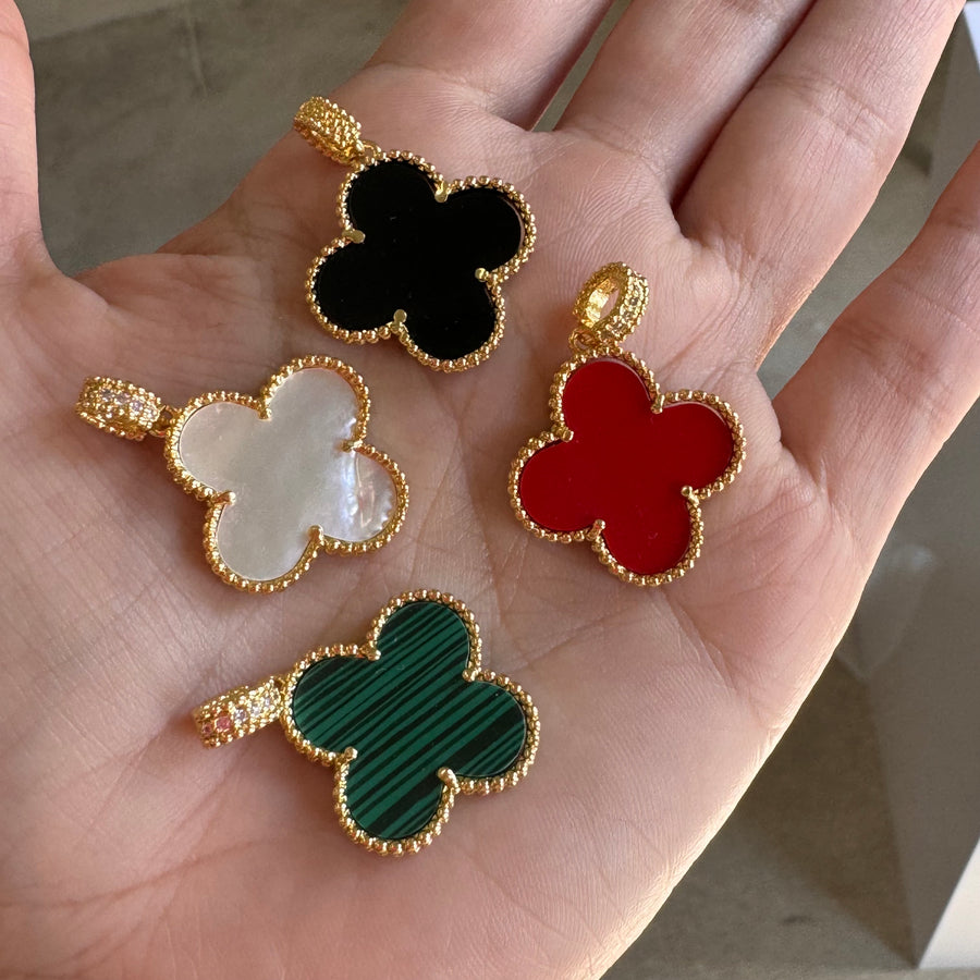 Fancy Clover Charm